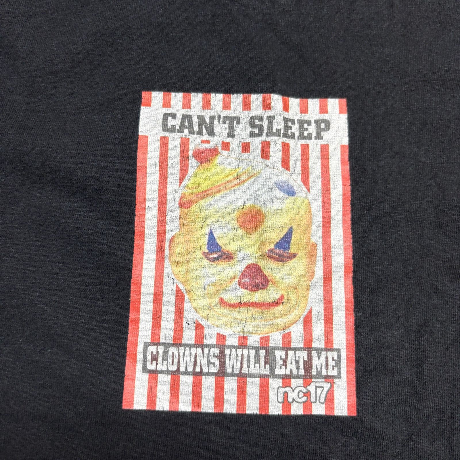Vintage Vintage NC17 Can't Sleep Clowns Will Eat Me T Shirt Men's M Size US M / EU 48-50 / 2 - 3 Thumbnail