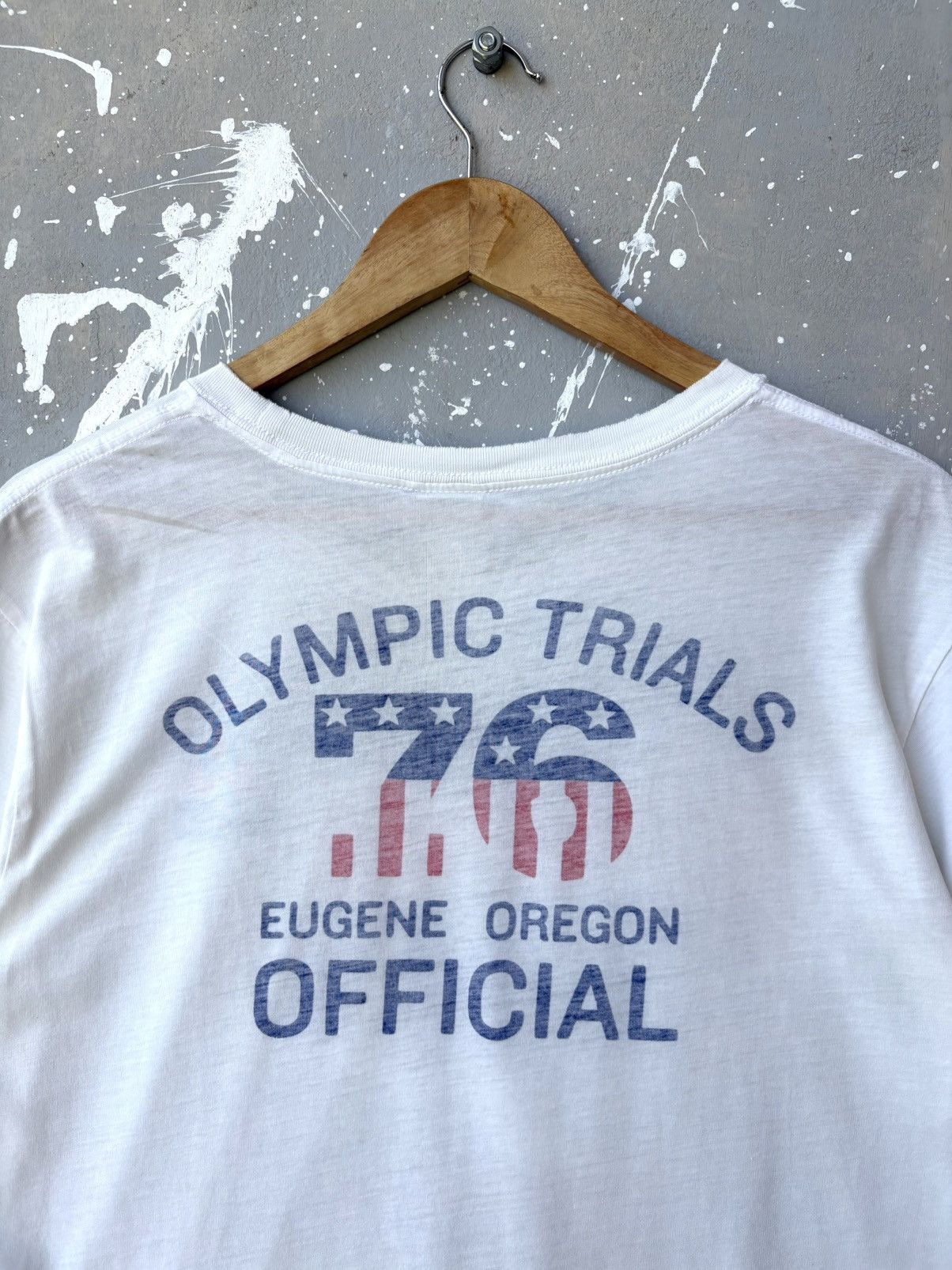 Nike Olympic Trials 1976 Eugene Oregon Tee (Reproduction) Size US L / EU 52-54 / 3 - 2 Thumbnail