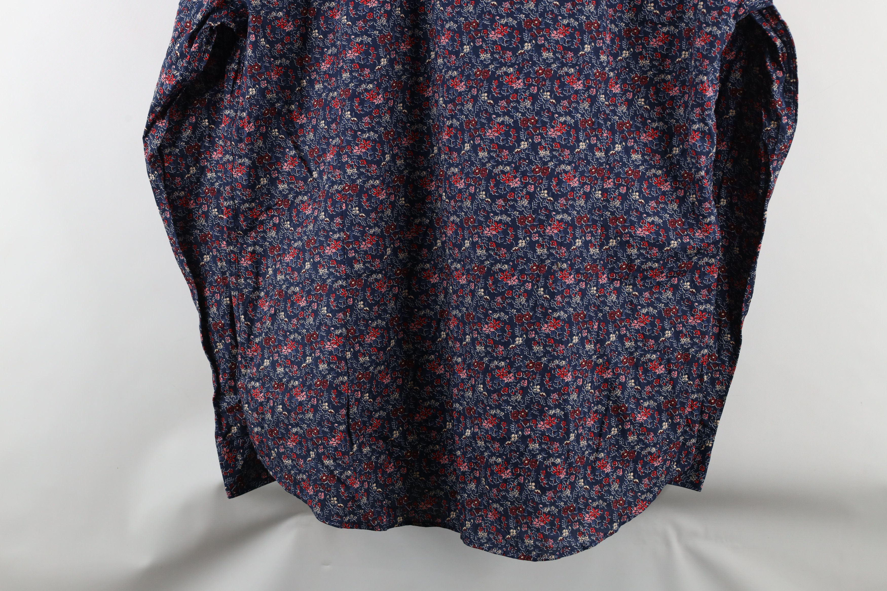 Express × Vintage New Express Fit Rainbow Flower All Over Print Button Shirt Size US XL / EU 56 / 4 - 12 Thumbnail