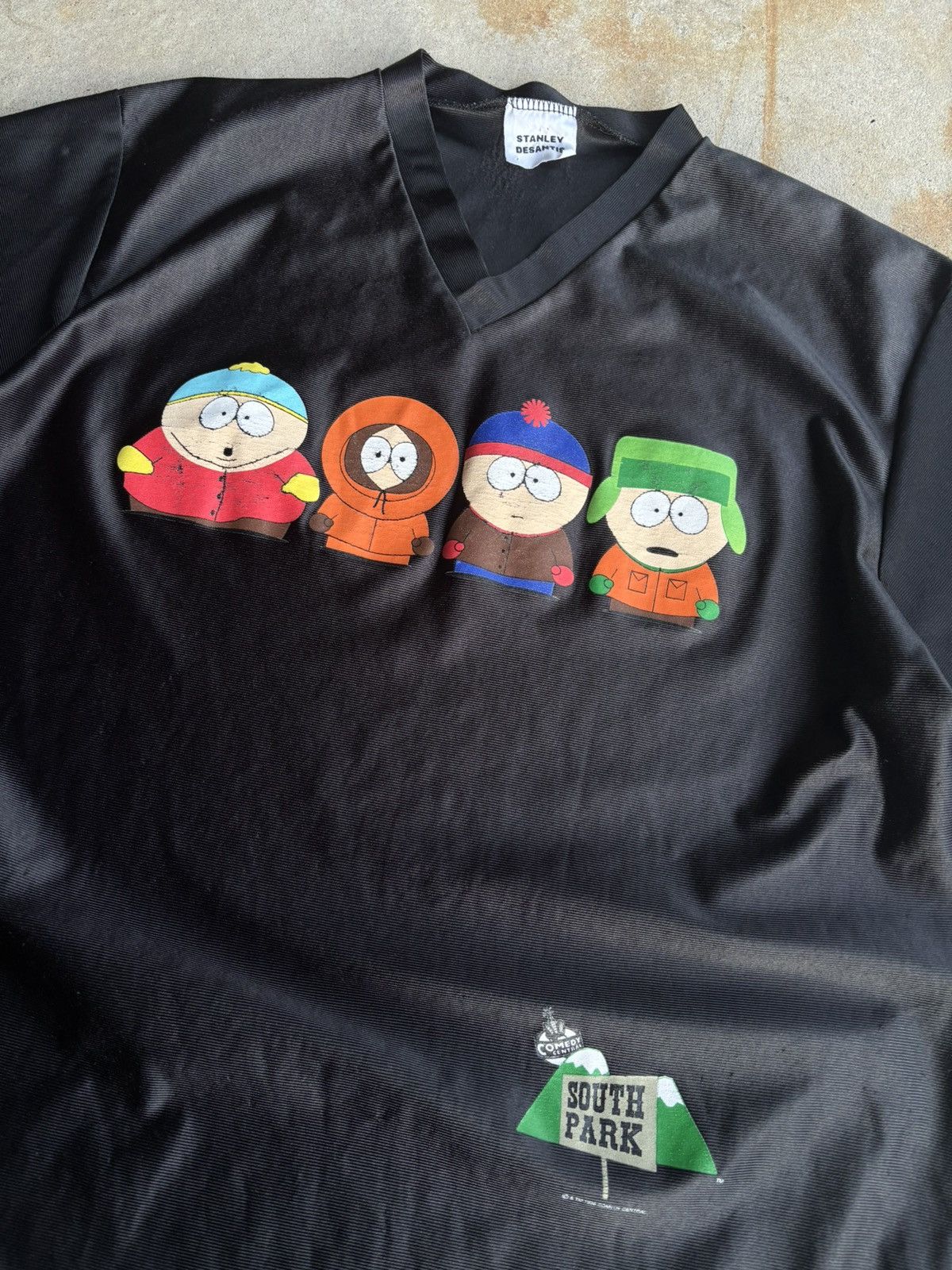 Cartoon Network Vintage 96 South Park Cartman Comedy Central Desantis Jersey Size US L / EU 52-54 / 3 - 3 Thumbnail