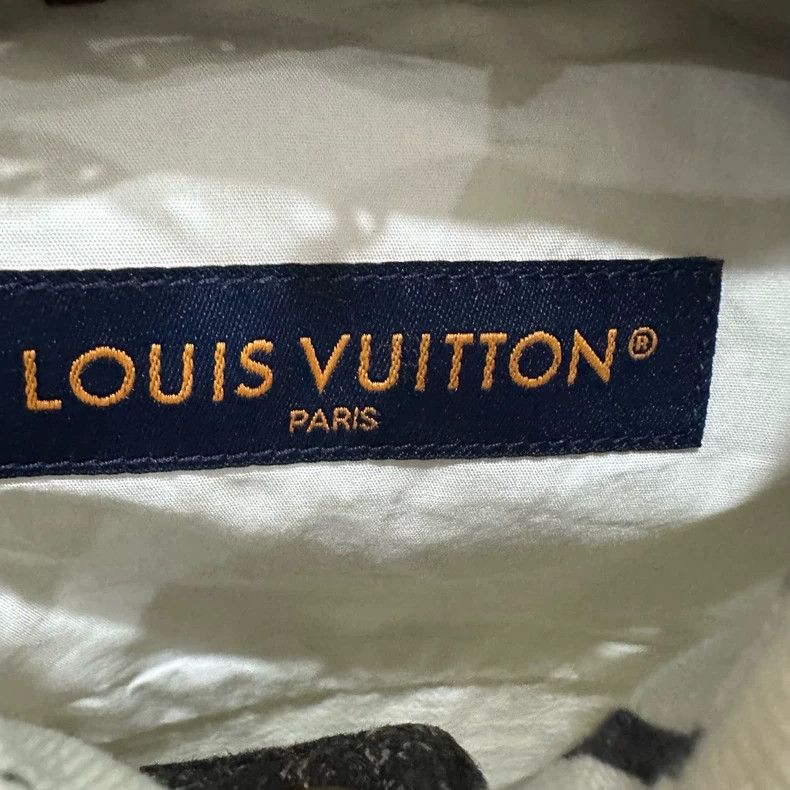 Louis Vuitton Louis Vuitton Toolbox Full of Patterns Short Sleeve Denim Size US S / EU 44-46 / 1 - 4 Thumbnail