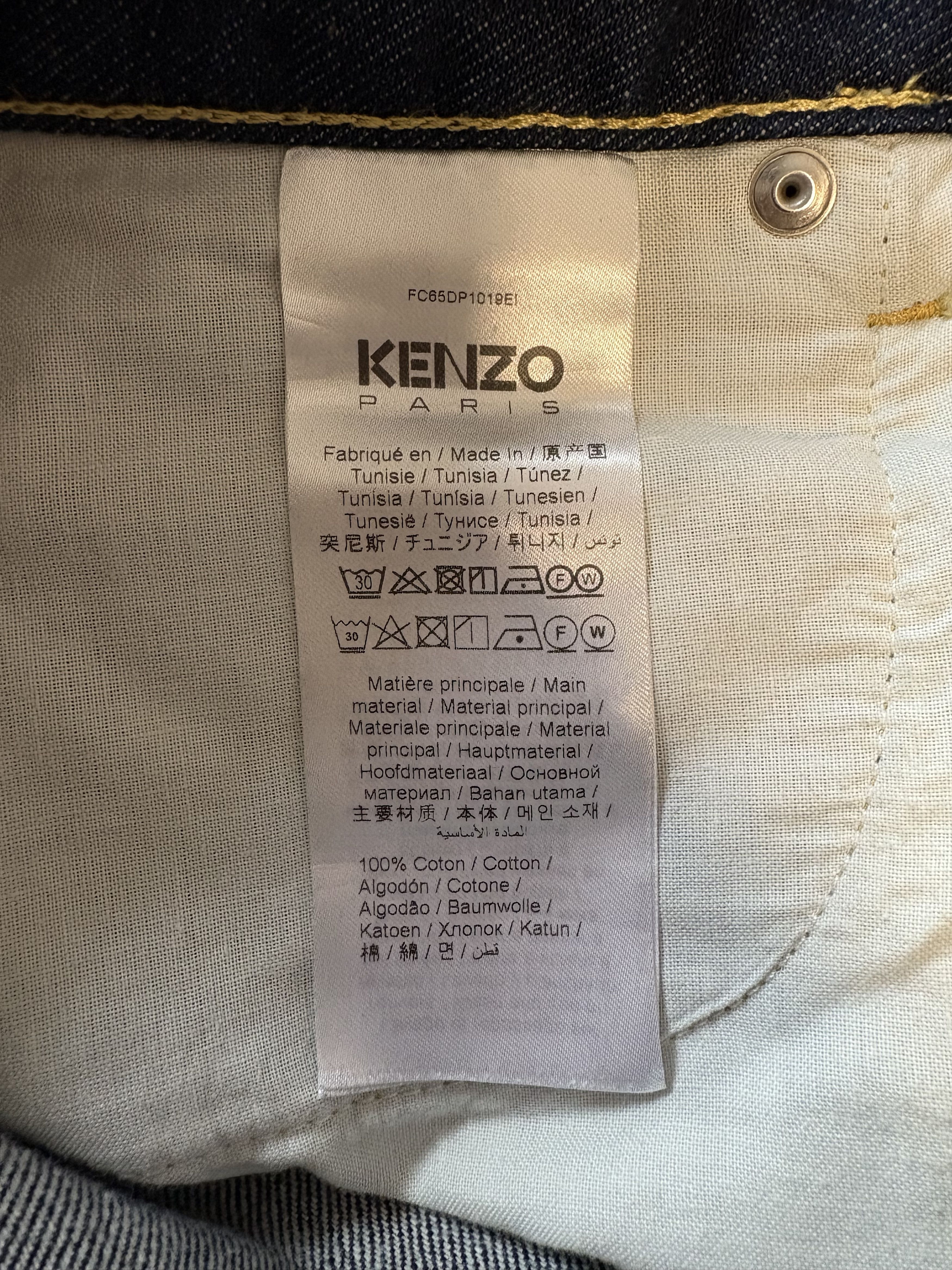 Kenzo Kenzo Bara Blue Jeans Size US 30 / EU 46 - 6 Thumbnail