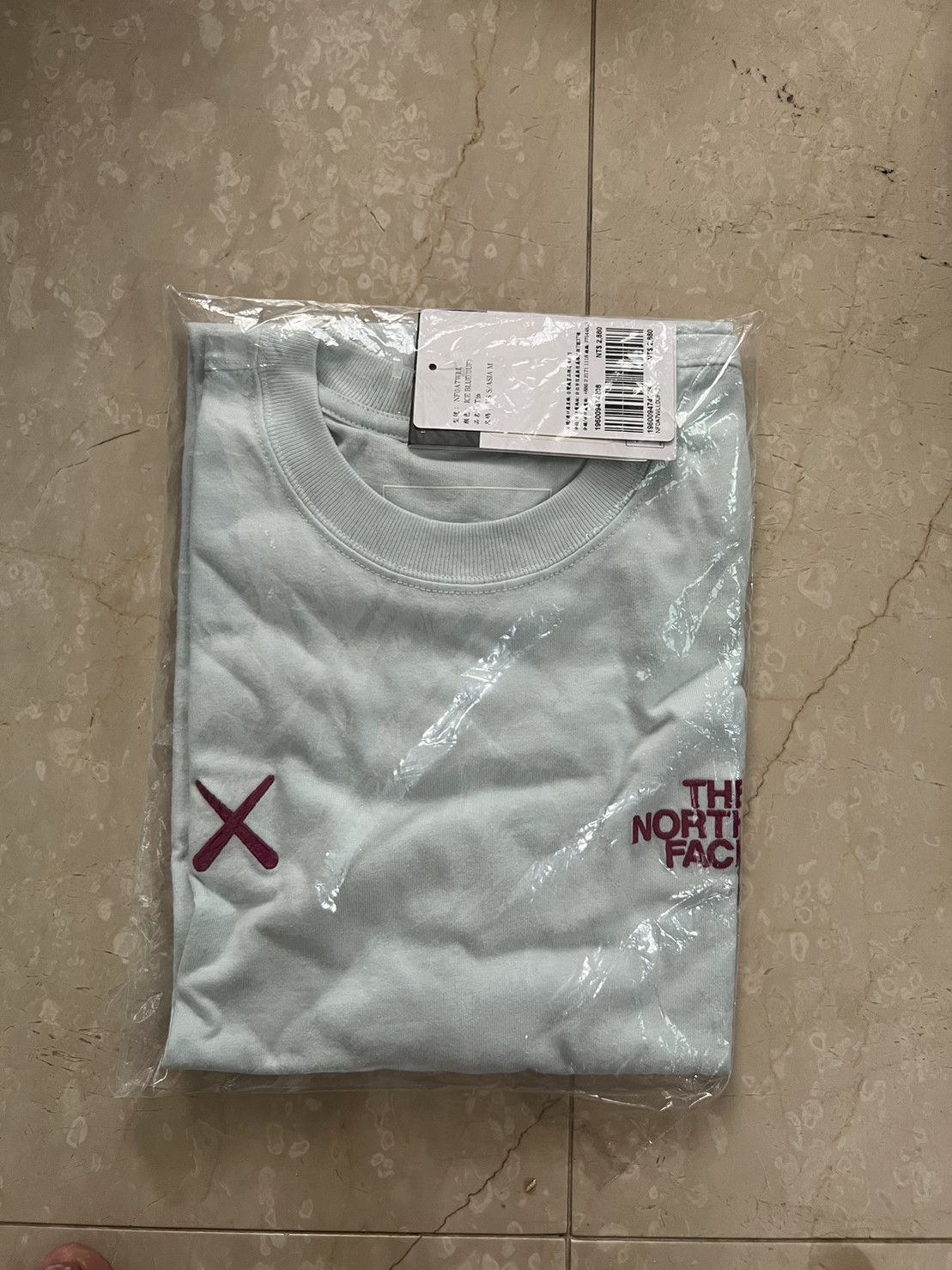 Kaws × The North Face KAWS x The North Face Tee Ice Blue Size US S / EU 44-46 / 1 - 2 Thumbnail