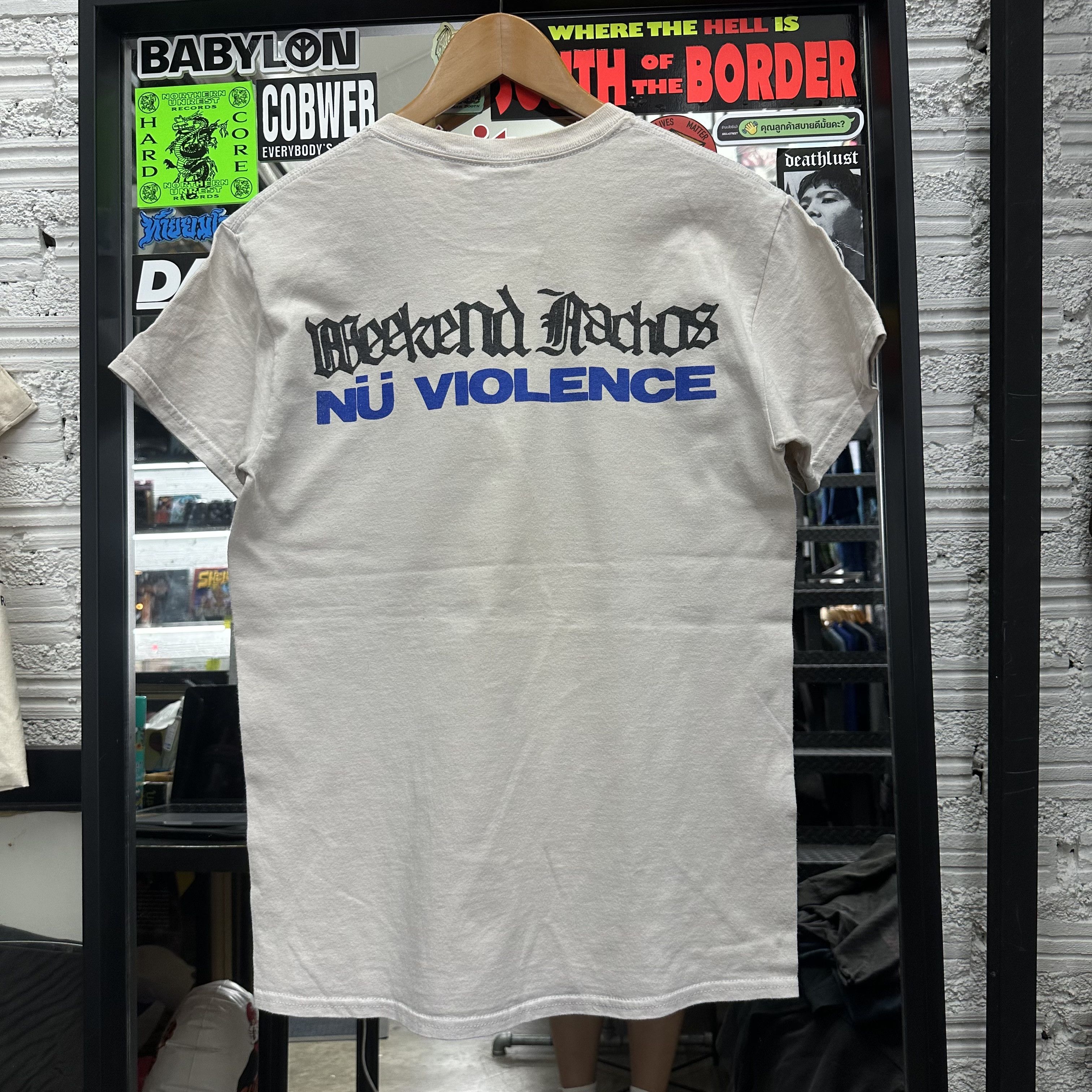 Band Tees WEEKEND NACHOS NU VIOLENCE 2000s Powerviolence Shirt Size US S / EU 44-46 / 1 - 4 Thumbnail