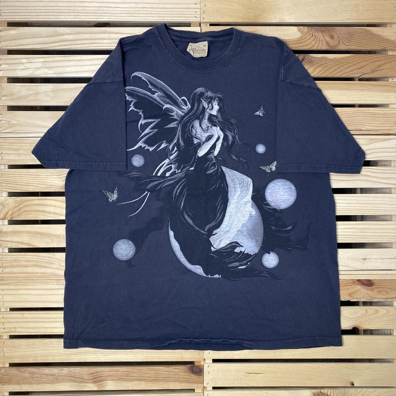 The Mountain Vintage The Mountain x Fairy Faded Black Fantasy Tee Size XL Size US XL / EU 56 / 4 - 1 Thumbnail