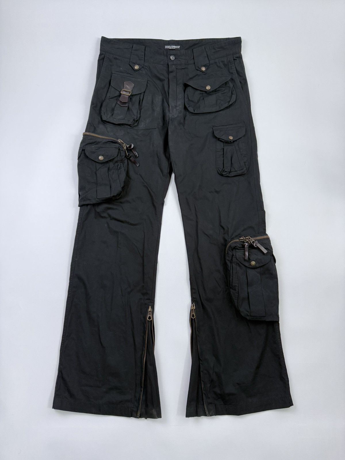 Dolce & Gabbana S/S 2003 Hunting Cargo Trousers Size US 36 / EU 52 - 1 Thumbnail
