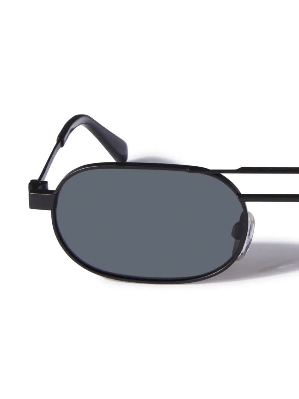 Off-White NEW OFF-WHITE OERI123S24MET0011007 Vaiden Black Size ONE SIZE - 3 Thumbnail
