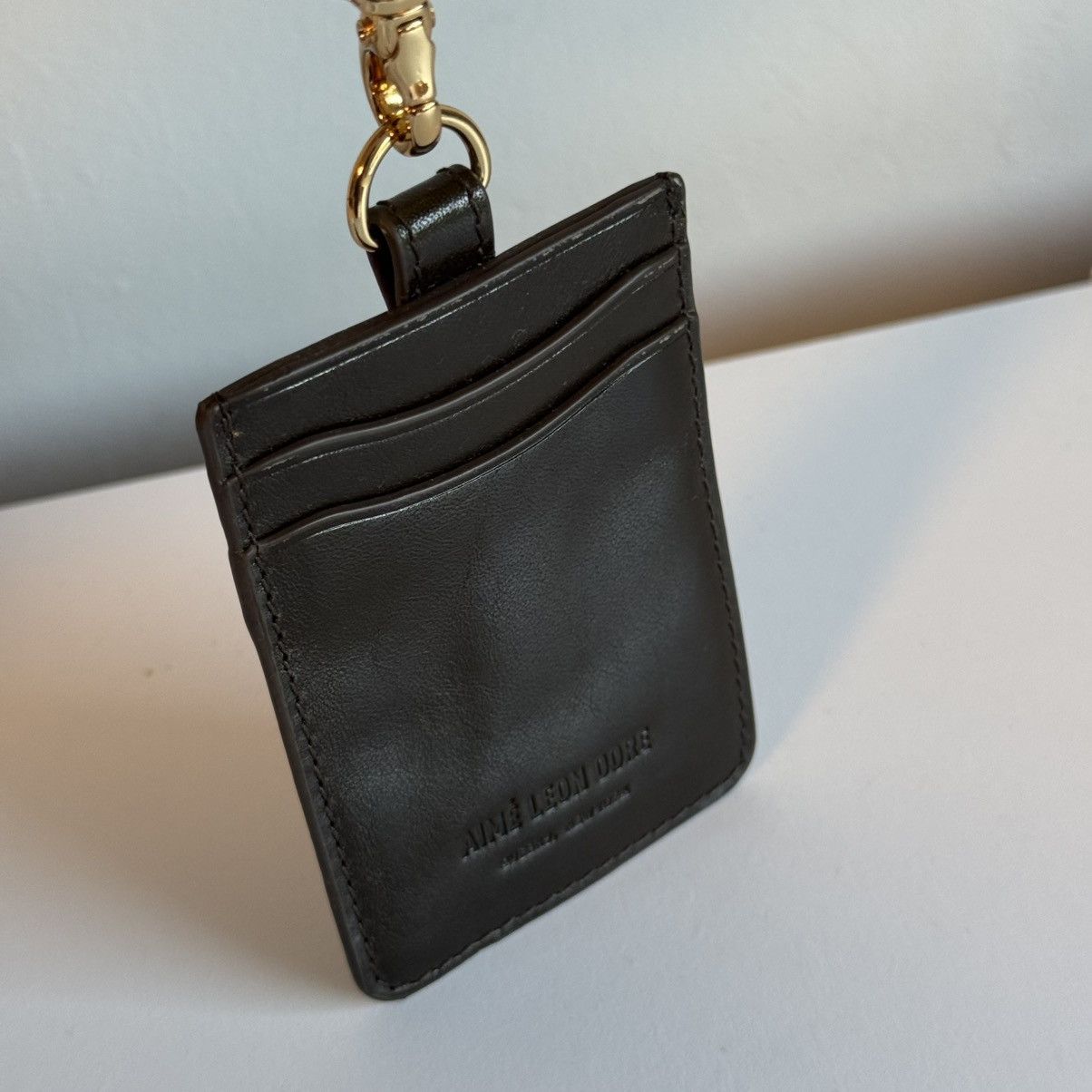 Aime Leon Dore Aime Leon Dore Leather Zip Wallet | Grailed