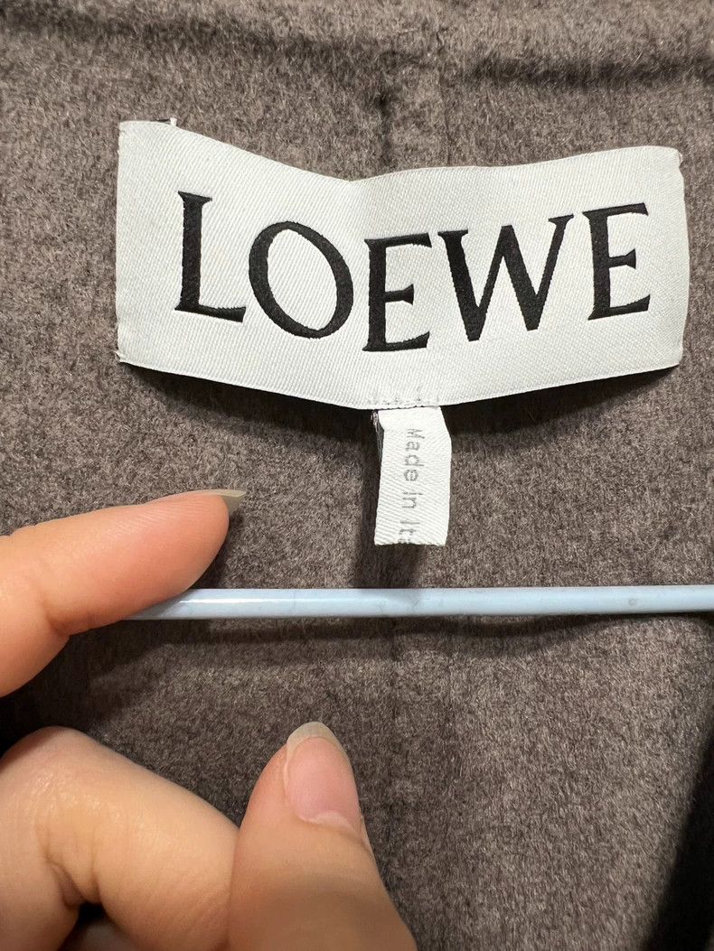 Loewe Loewe Kaki double-faced wool coat Size XXS / US 00 / IT 34 - 7 Thumbnail