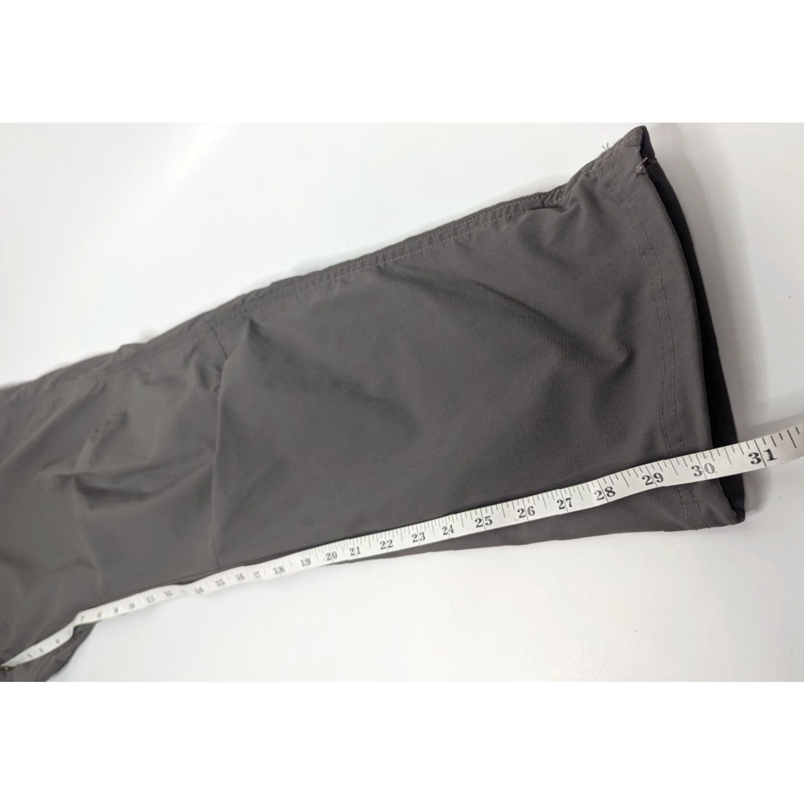 Wrangler Wrangler Pants Mens 40X30 Gray Flex Cargo Workwear Belted 5-Pocket Nylon Spandex Straight Regular Size US 40 / EU 56 - 5 Thumbnail