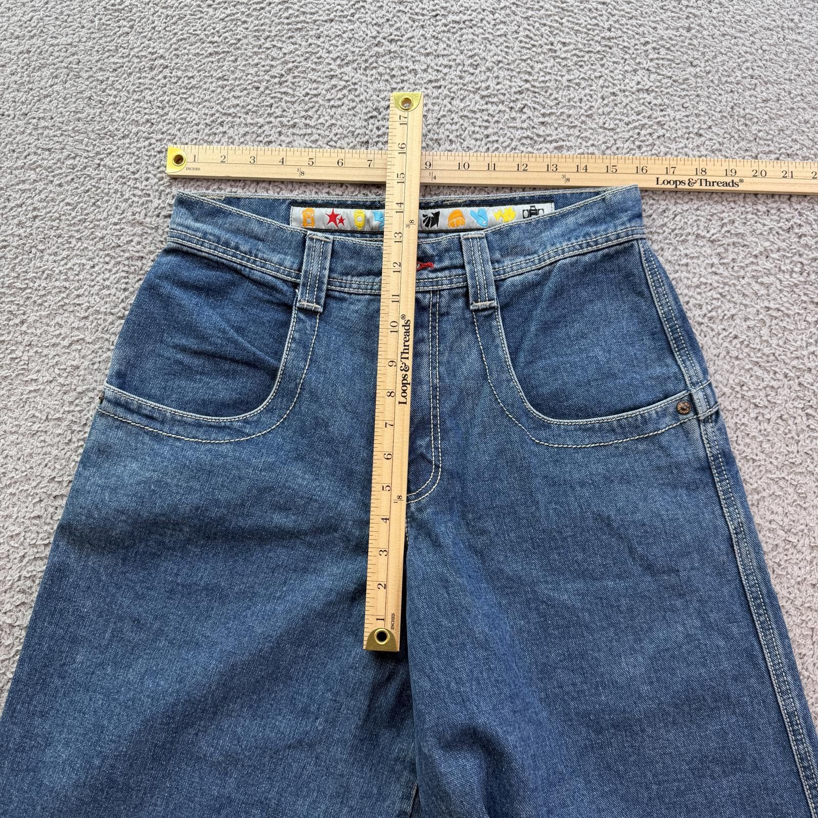 JNCO Vintage JNCO Rollin 360 Wide Leg Denim Jeans 30x32 Y2K Baggy Size US 30 / EU 46 - 4 Thumbnail
