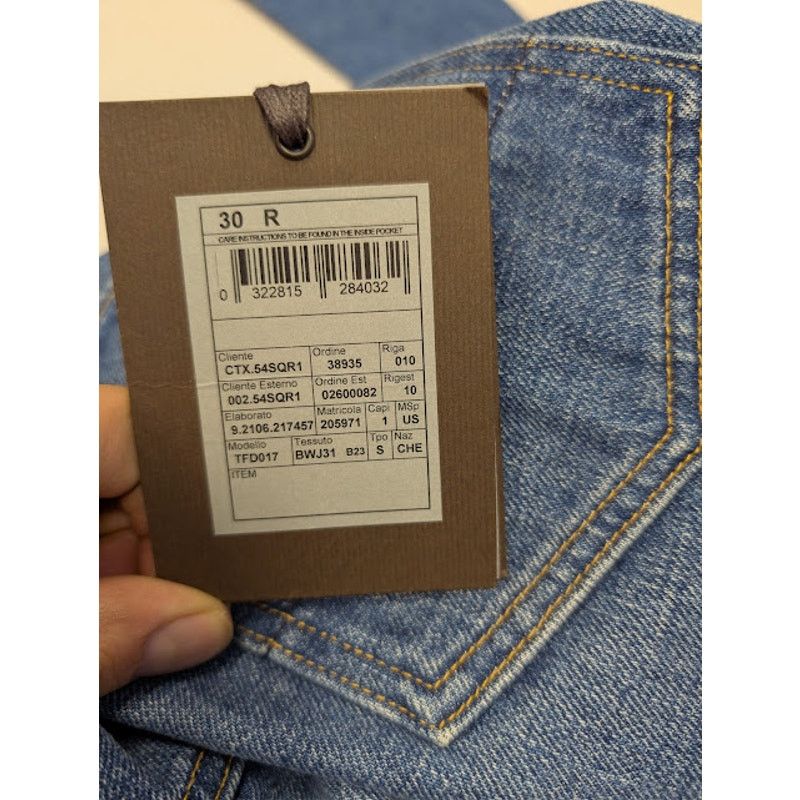 Tom Ford o1rshd1 Selvedge Tapered Denim Jeans in Blue Size US 30 / EU 46 - 22 Thumbnail