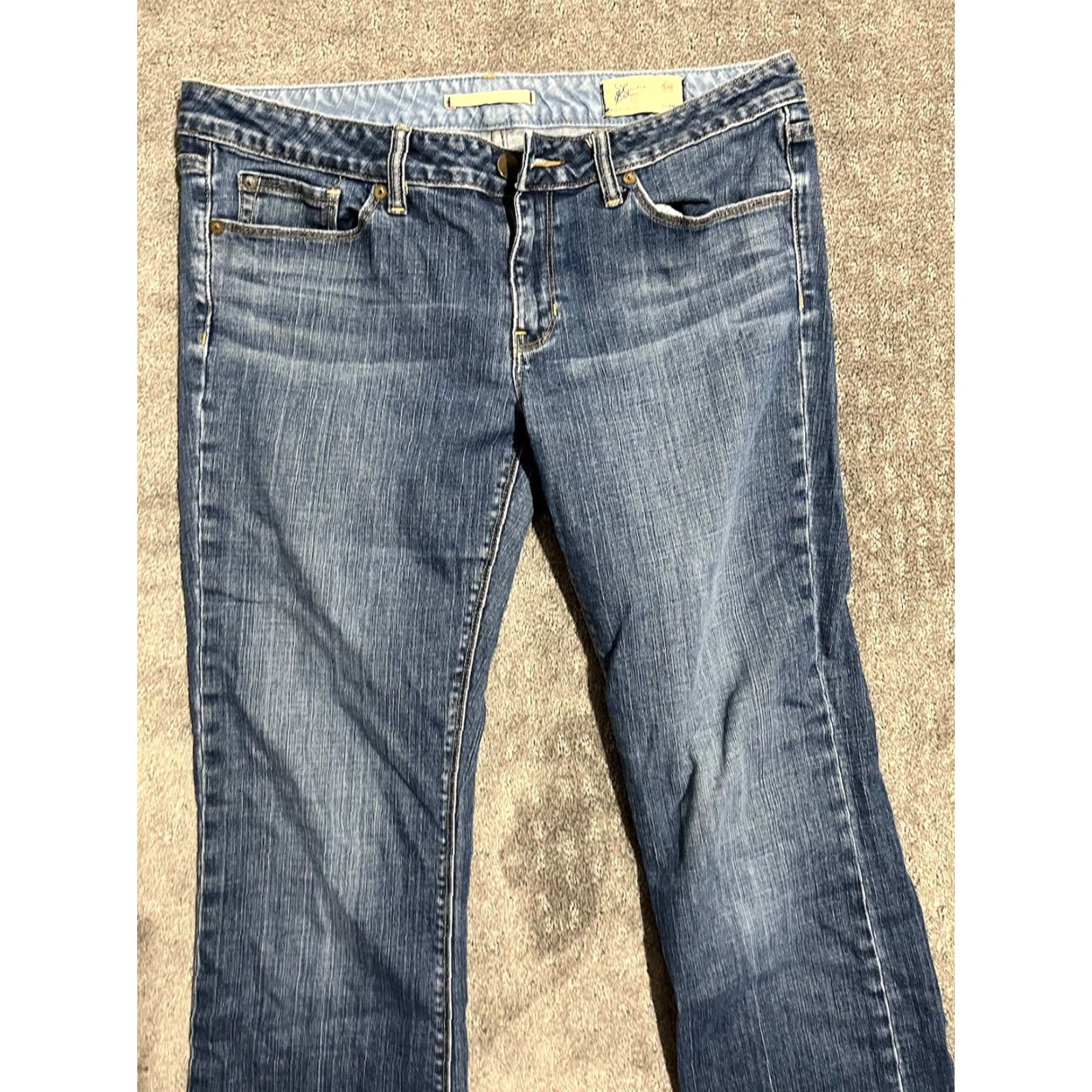 Gap VINTAGE GAP LIMITED EDITION SKINNY WOMENS JEANS sz 12 Regular Blue Denim 90s Size 34" / US 12 / IT 48 - 2 Thumbnail