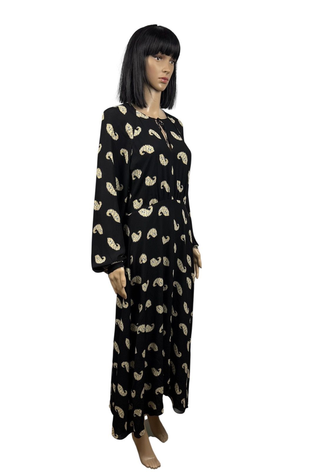Massimo Dutti Massimo Dutti Maxi Dress Paisley Print Viscose size US6 38 Size M / US 6-8 / IT 42-44 - 3 Thumbnail