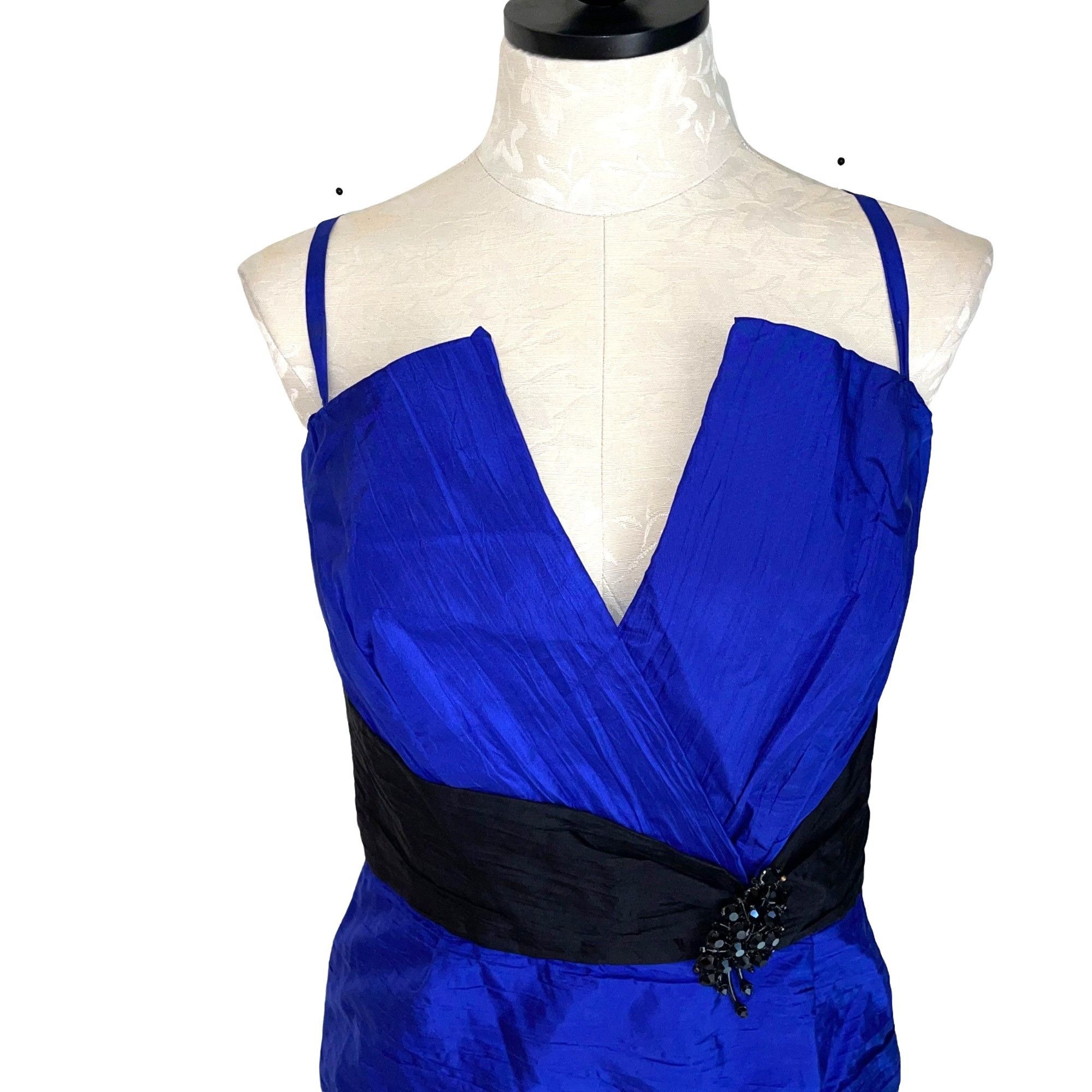 Vintage Amarotico Vintage Womens Gown Size 8 Blue Back Size M / US 6-8 / IT 42-44 - 3 Thumbnail