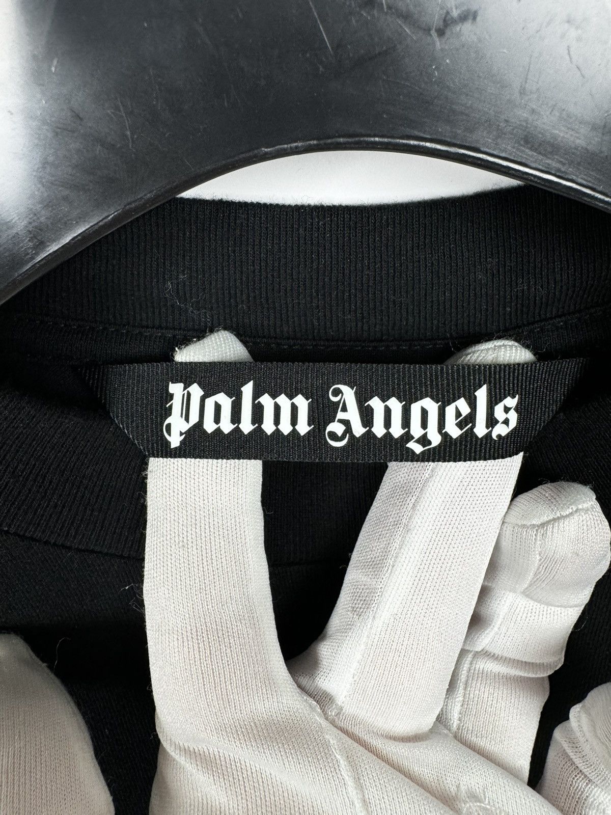 Palm Angels Palm Angels Stamped Palm T-Shirt Size US S / EU 44-46 / 1 - 14 Thumbnail