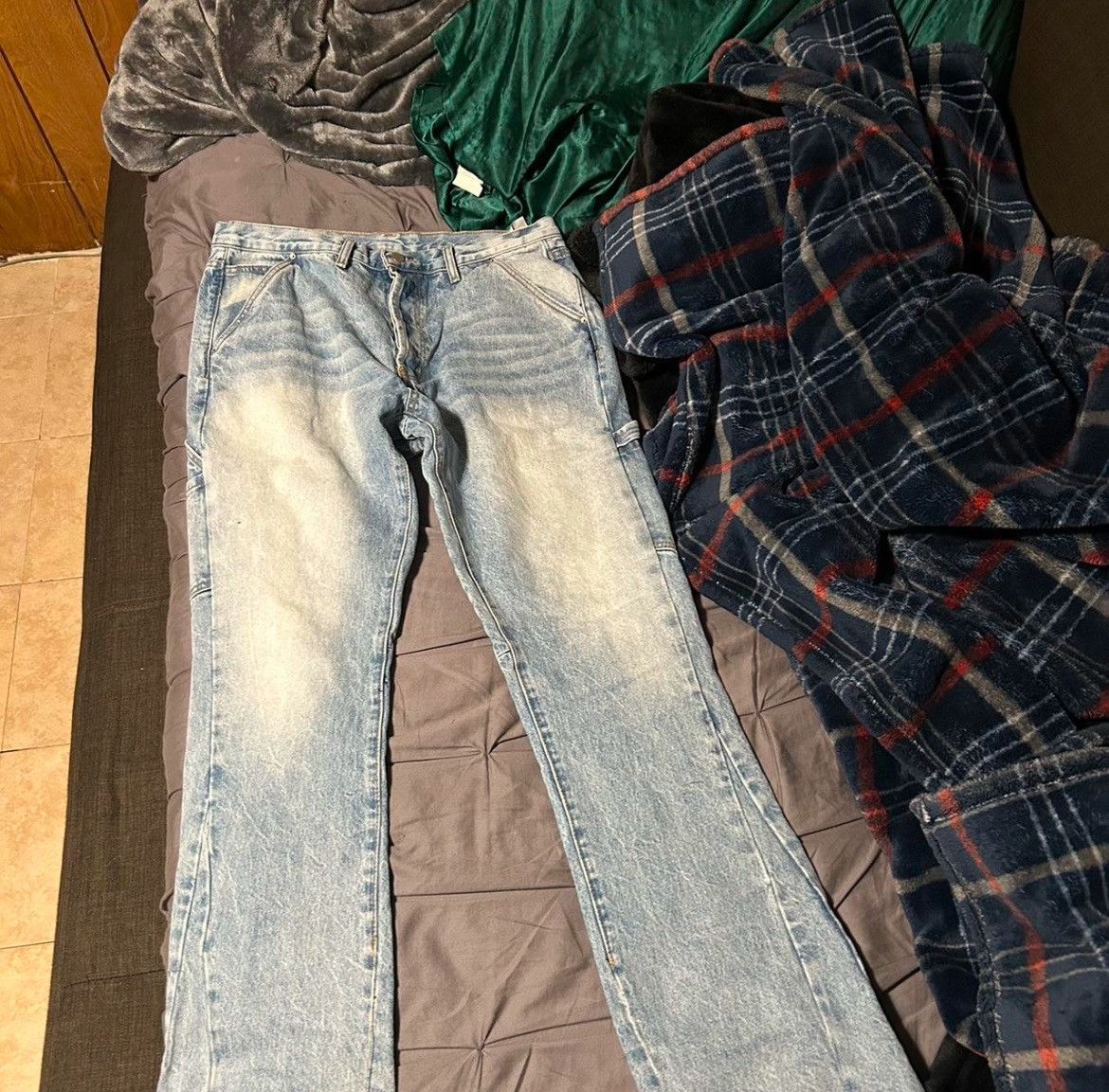 MNML Mnml denim carpenter flared jeans Size US 36 / EU 52 - 3 Thumbnail