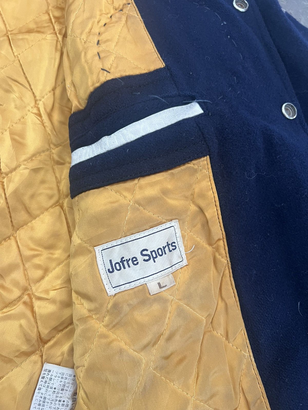 Japanese Brand Vintage Jofre Meiji Univ. Varsity Jacket Size US L / EU 52-54 / 3 - 13 Thumbnail