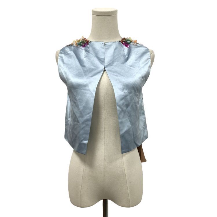 Miu Miu Miu Miu Embellished Sleeveless Top Size 38 Size XS / US 0-2 / IT 36-38 - 1 Thumbnail