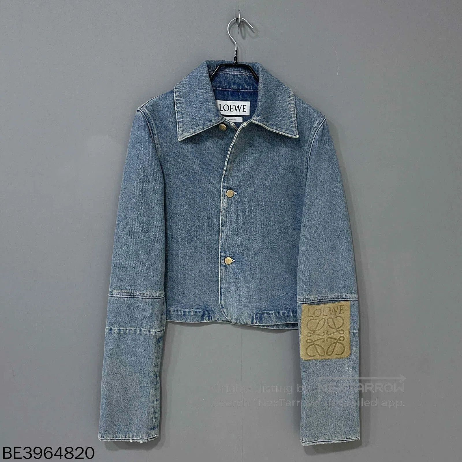 Loewe LOEWE Washed Denim Jacket. Size XXS / US 00 / IT 34 - 1 Thumbnail