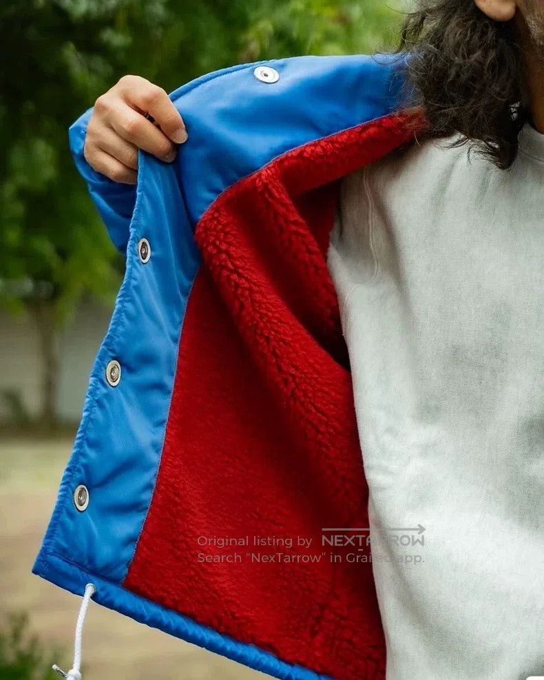 The Real McCoy's The Real McCoys Fleece and thickened cotton coach jacket Size US M / EU 48-50 / 2 - 9 Thumbnail