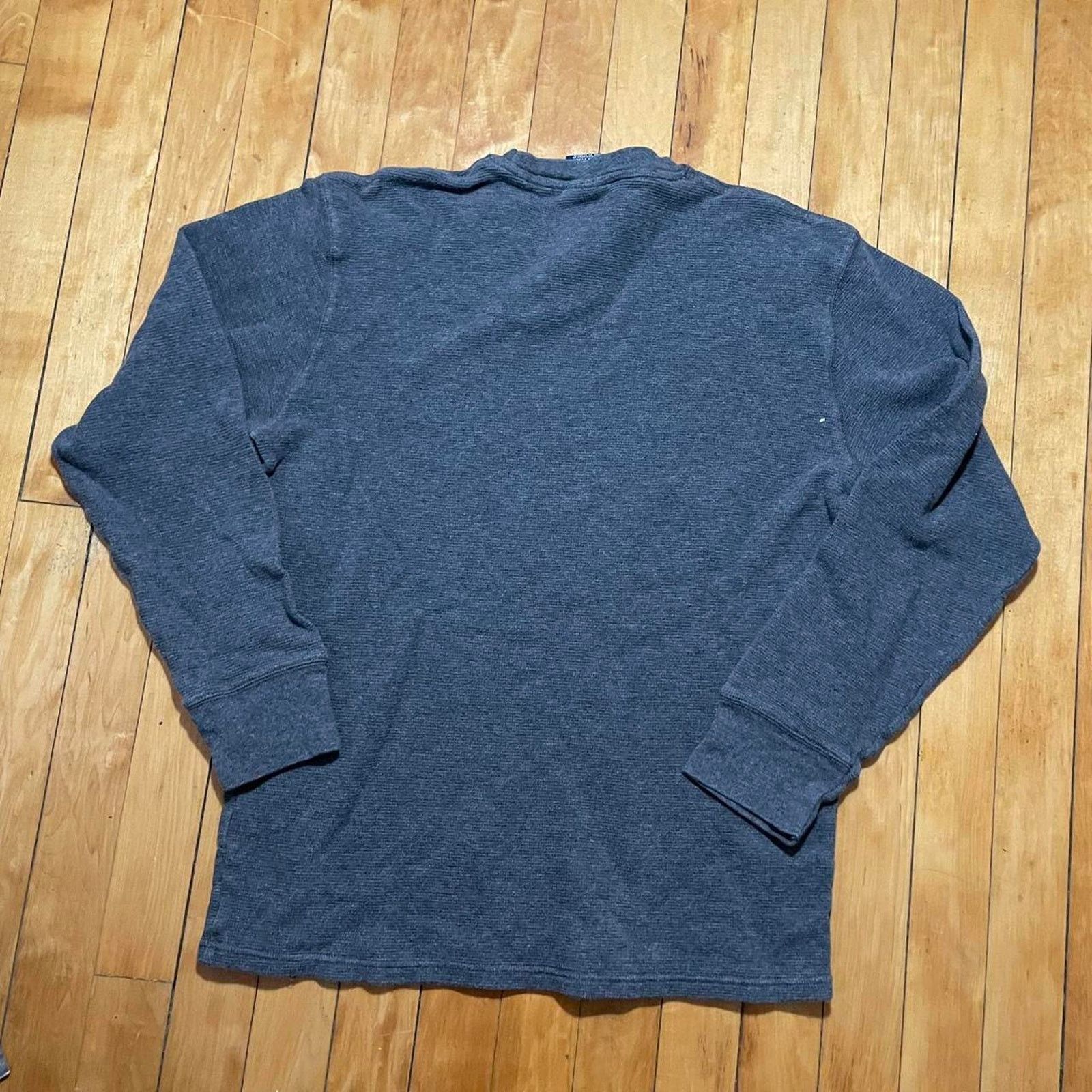 Ralph Lauren Ralph Lauren grey thermal long sleeve shirt Size L Size US L / EU 52-54 / 3 - 4 Thumbnail