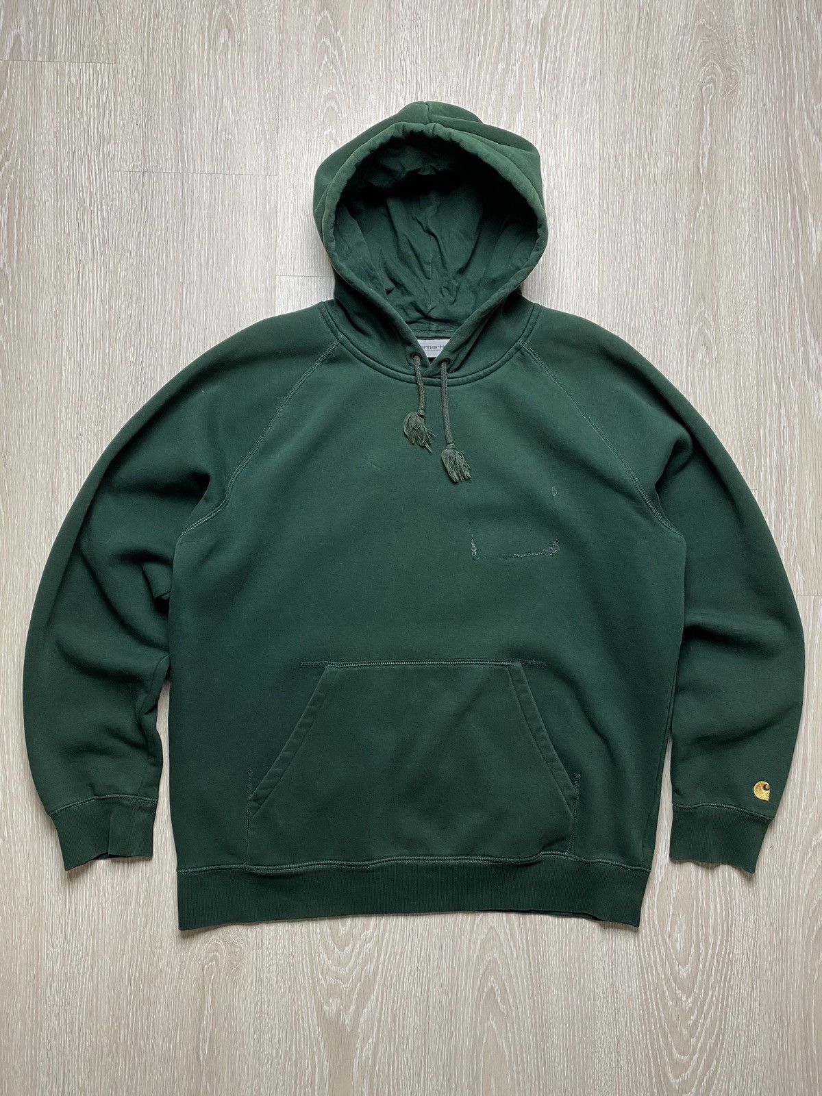 Carhartt × Vintage VINTAGE CARHARTT HOODIE STREETWEAR SIZE XL GREEN Size US XL / EU 56 / 4 - 1 Thumbnail