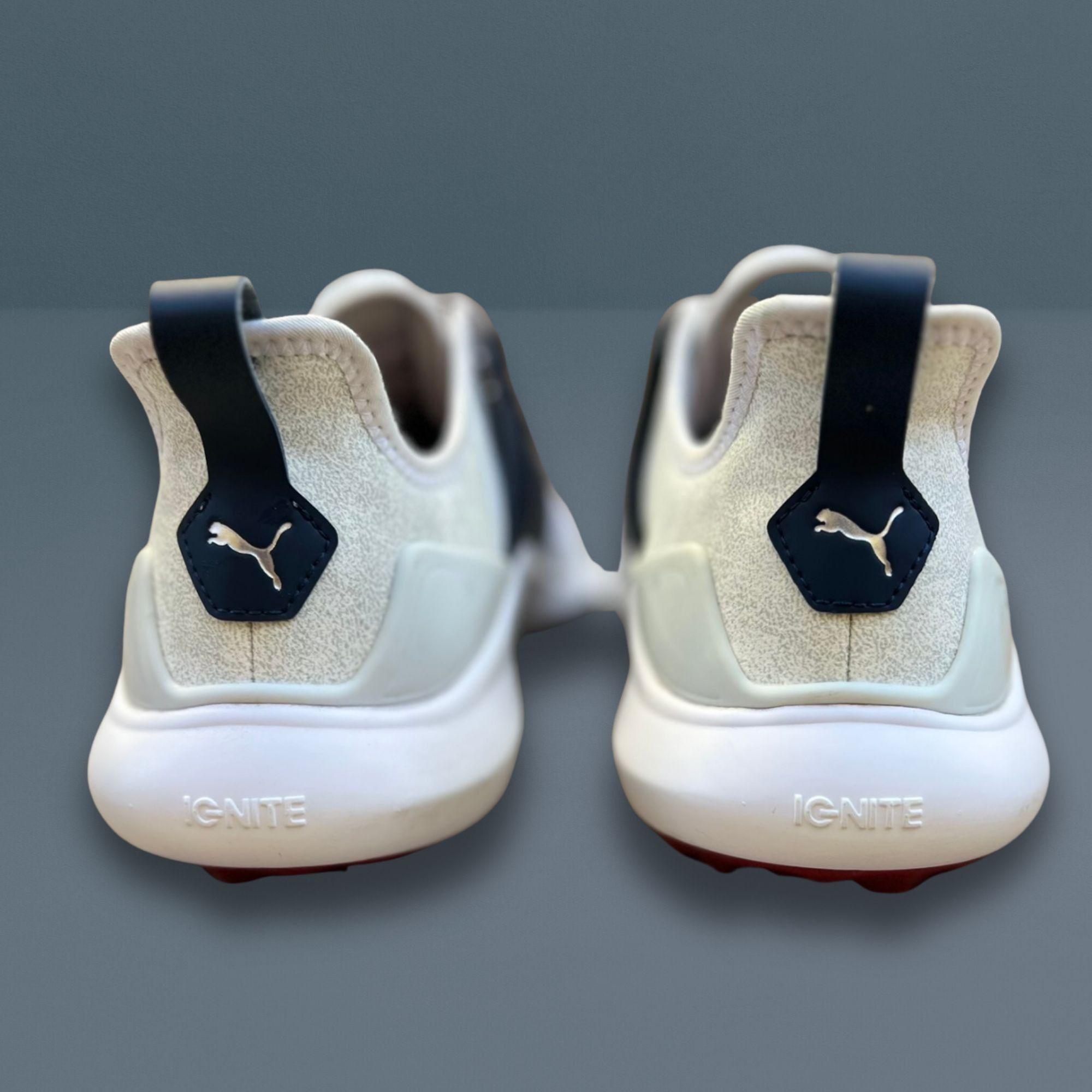 Puma Puma Ignite NXT Disc Men's Golf Shoes Size 7.5 White/Navy Li Size US 7.5 / EU 40-41 - 6 Thumbnail