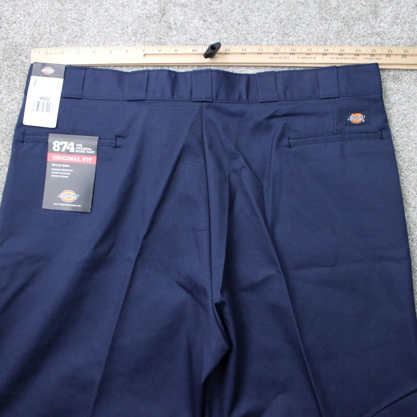 Dickies Dickies 874 Dickies Work Pants NWT Mens 46x30 Blue 874 Original Fit Wrinkle Resistant Pants Regular Mens Blue 874 Dickies Size US 30 / EU 46 - 7 Thumbnail