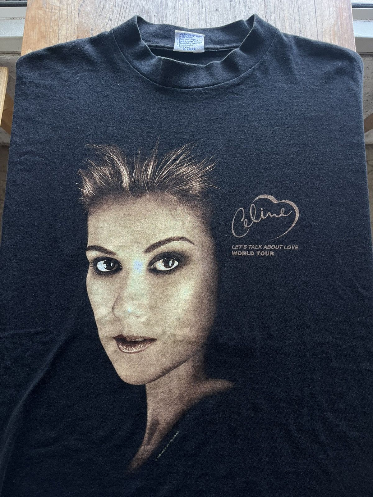 Band Tees × Vintage Vintage Celine Dion 1998’s Let’s Talk About Love World Tour Size US XL / EU 56 / 4 - 4 Thumbnail