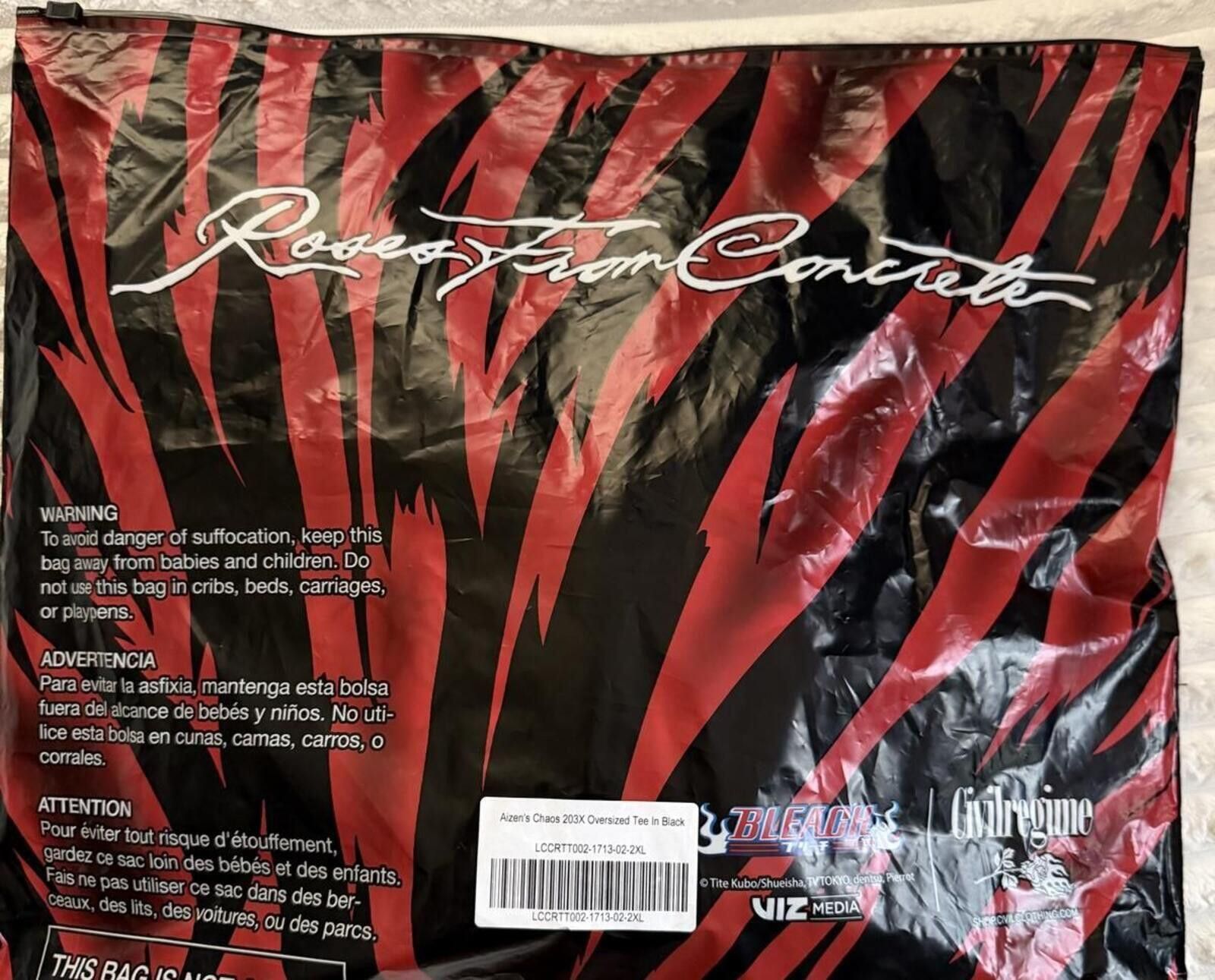 Civil Regime Civil Regime x Bleach Aizen's Chaos 203X Size XXL Size US XXL / EU 58 / 5 - 4 Thumbnail