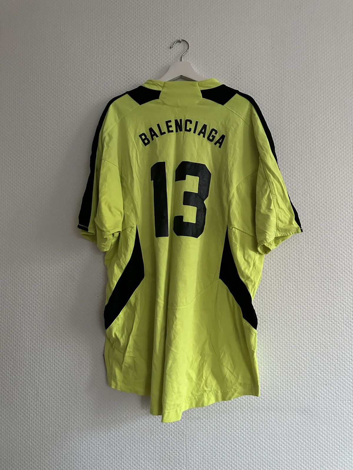 Balenciaga Balenciaga Football Jersey Size US XL / EU 56 / 4 - 14 Thumbnail