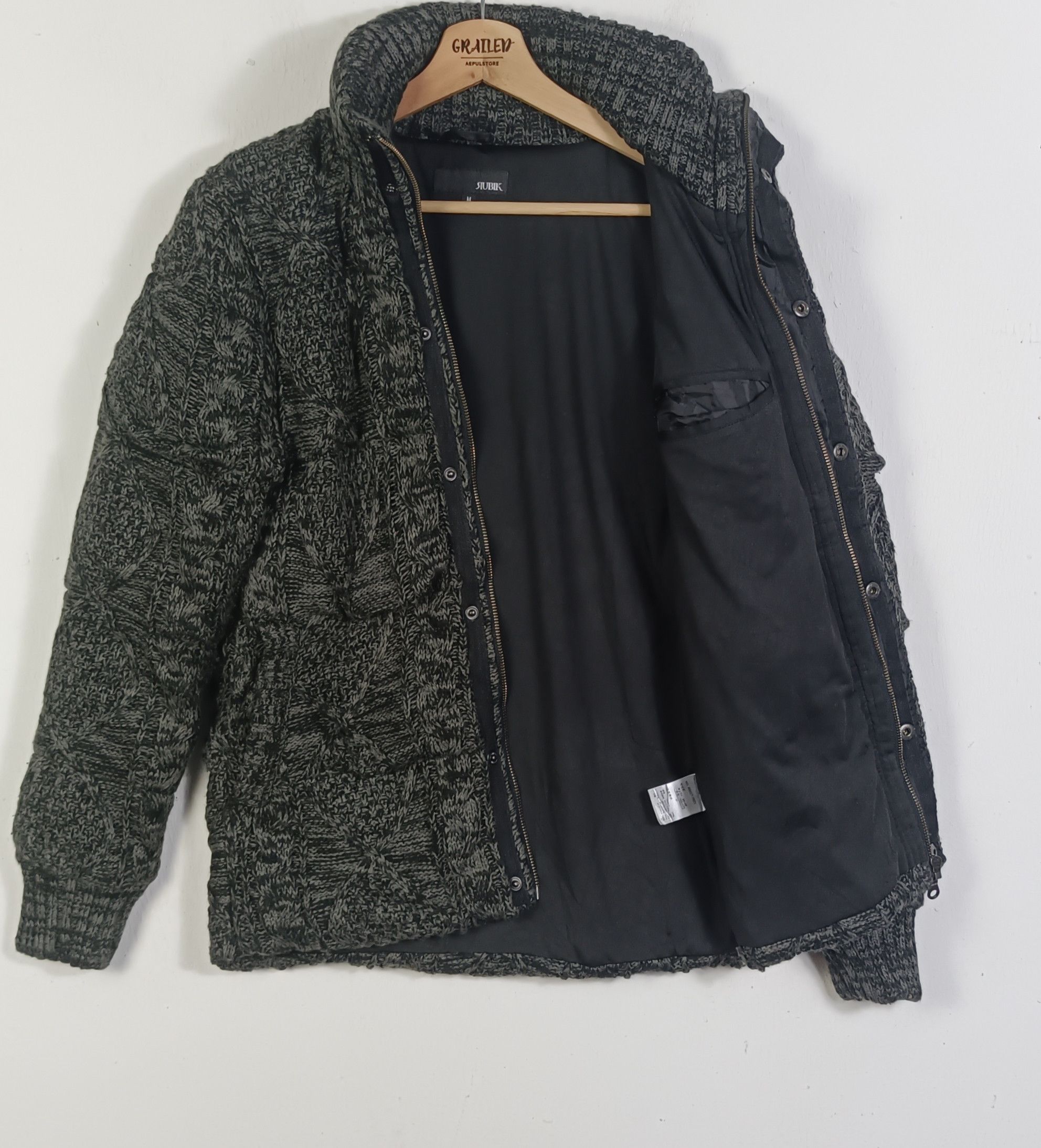 Japanese Brand × Vintage Vintage🔥 RUBIK Cable Nipper Padded Blouson Size US M / EU 48-50 / 2 - 1 Thumbnail