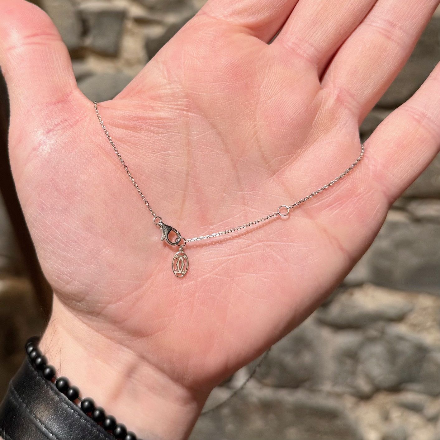 Cartier Cartier 18k White Gold D'Amour Pendant Mini Diamond Necklace Size ONE SIZE - 10 Thumbnail