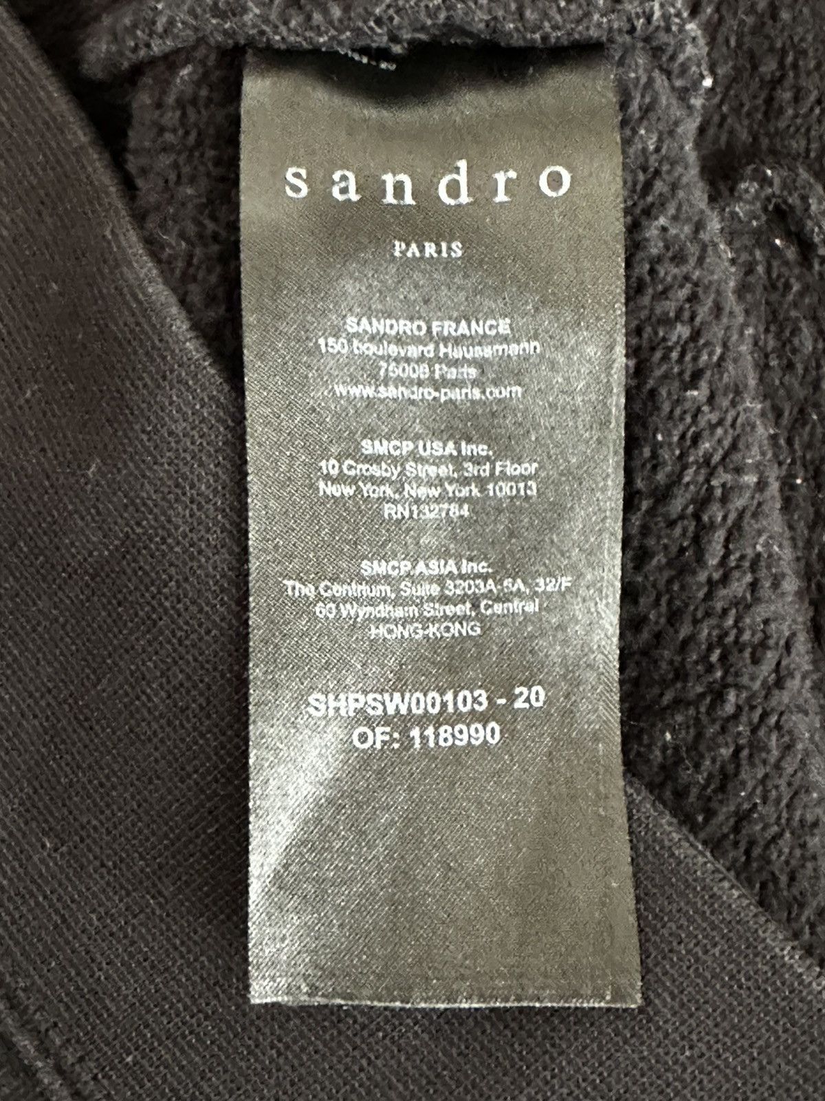 Sandro Sandro Paris “AMOUR” Hoodie Size US XL / EU 56 / 4 - 7 Thumbnail