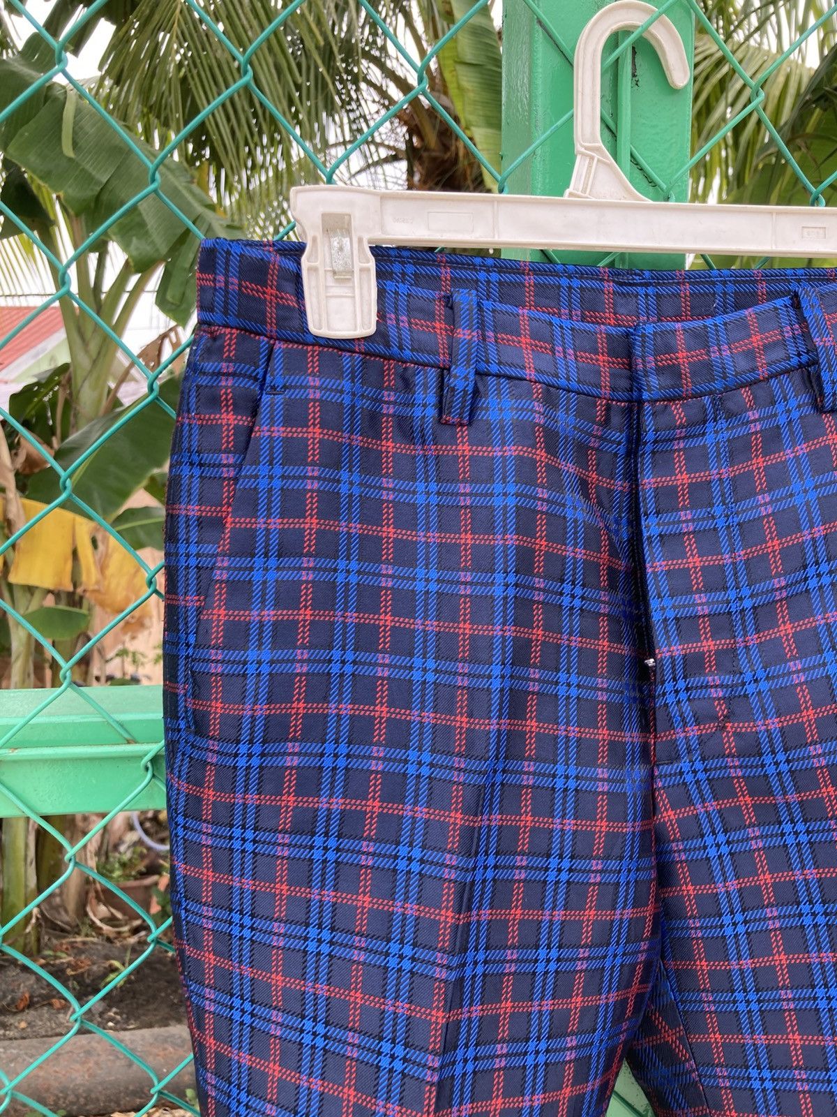 Tsumori Chisato Tsumori Chisato Tartan Plaid Tapered Trousers Size US 31 - 10 Thumbnail