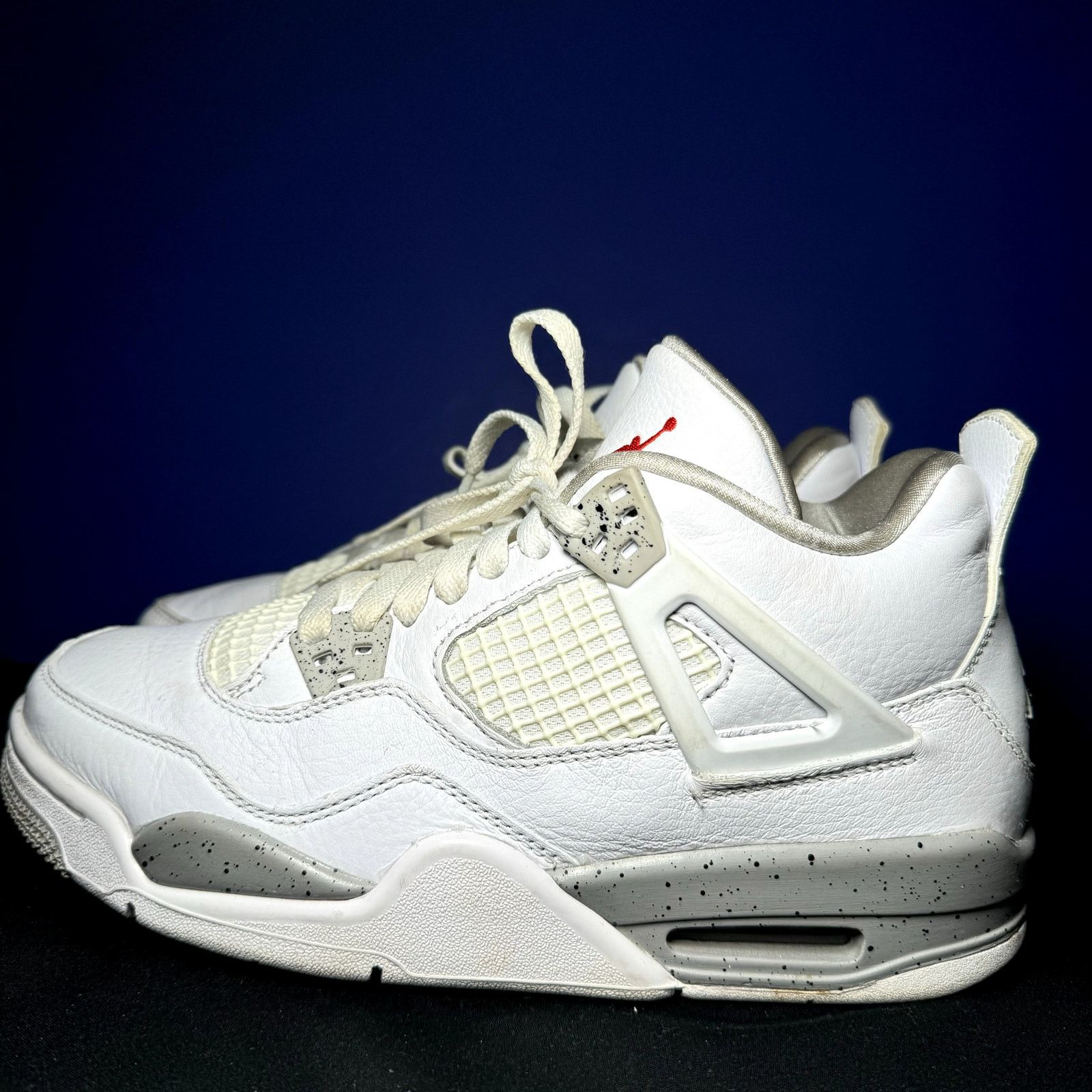 Jordan Brand × Nike Size 7 - Nike Air Jordan 4 Retro GS White Oreo Men's Shoes Size US 7 / EU 40 - 8 Thumbnail