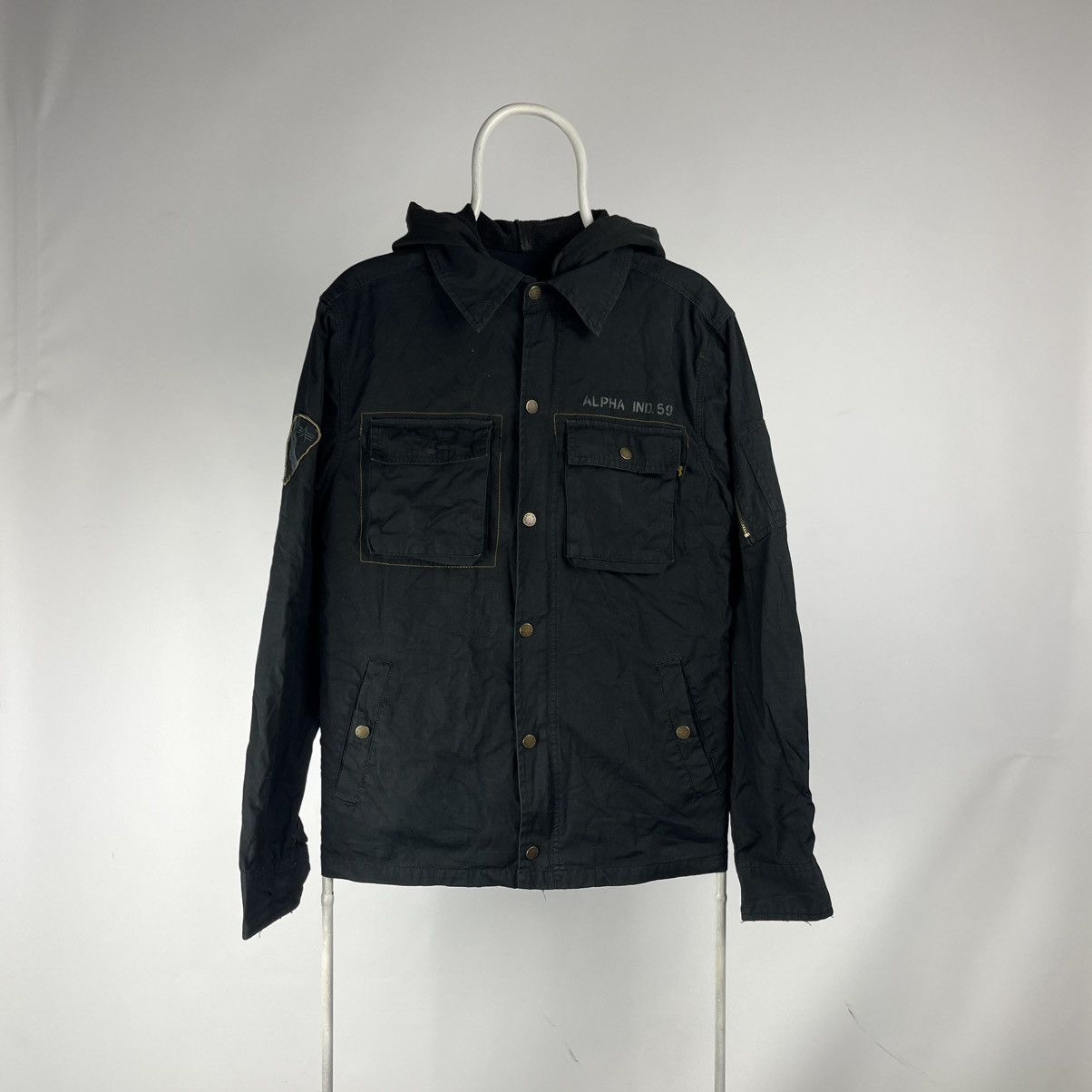 Alpha Industries Alpha Industries 2in1 Jacket Military Hoodie size Medium Size US M / EU 48-50 / 2 - 1 Thumbnail