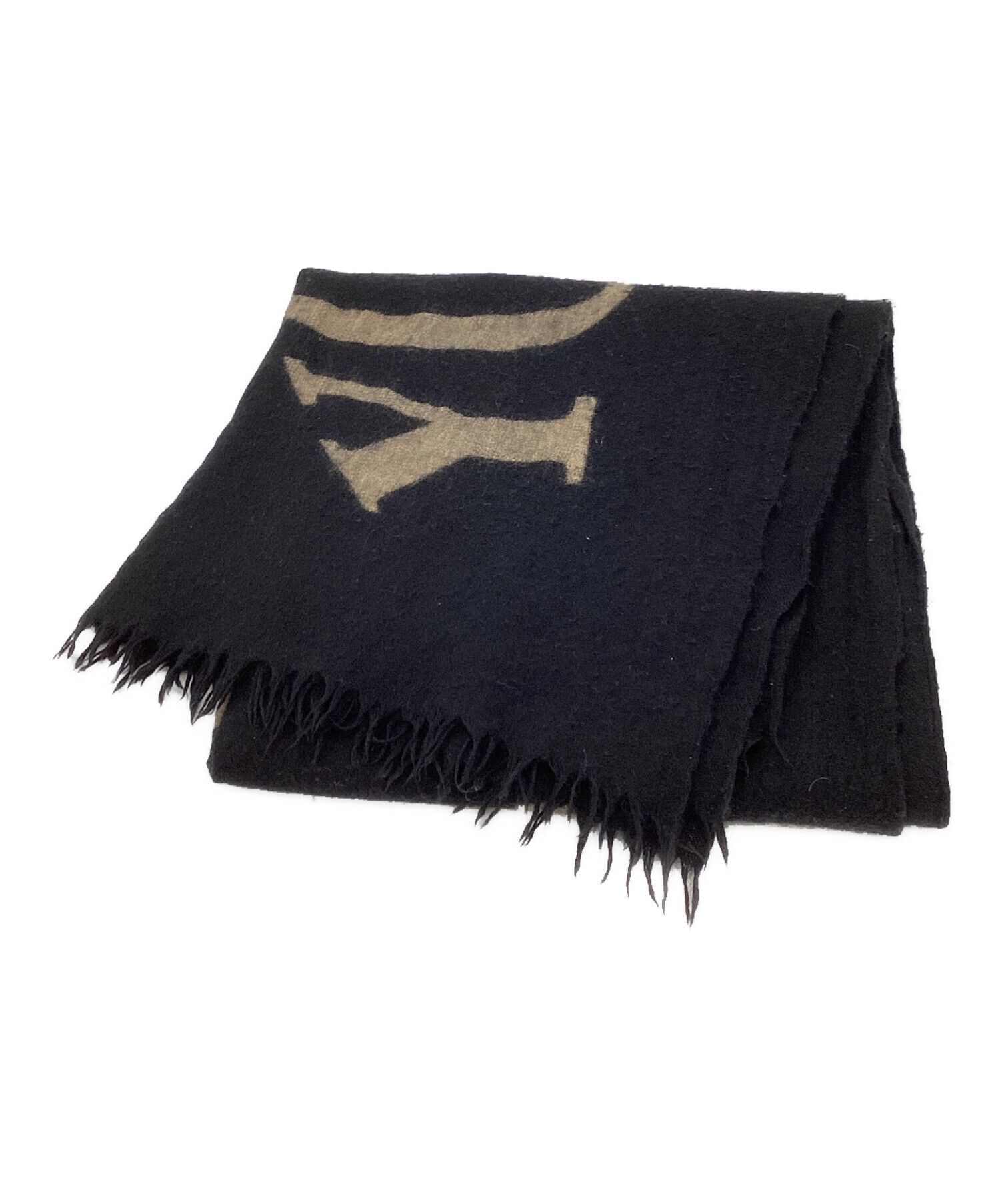 Yohji Yamamoto Yohji Yamamoto pour homme 2010aw discharge-printed stole Size ONE SIZE - 1 Thumbnail