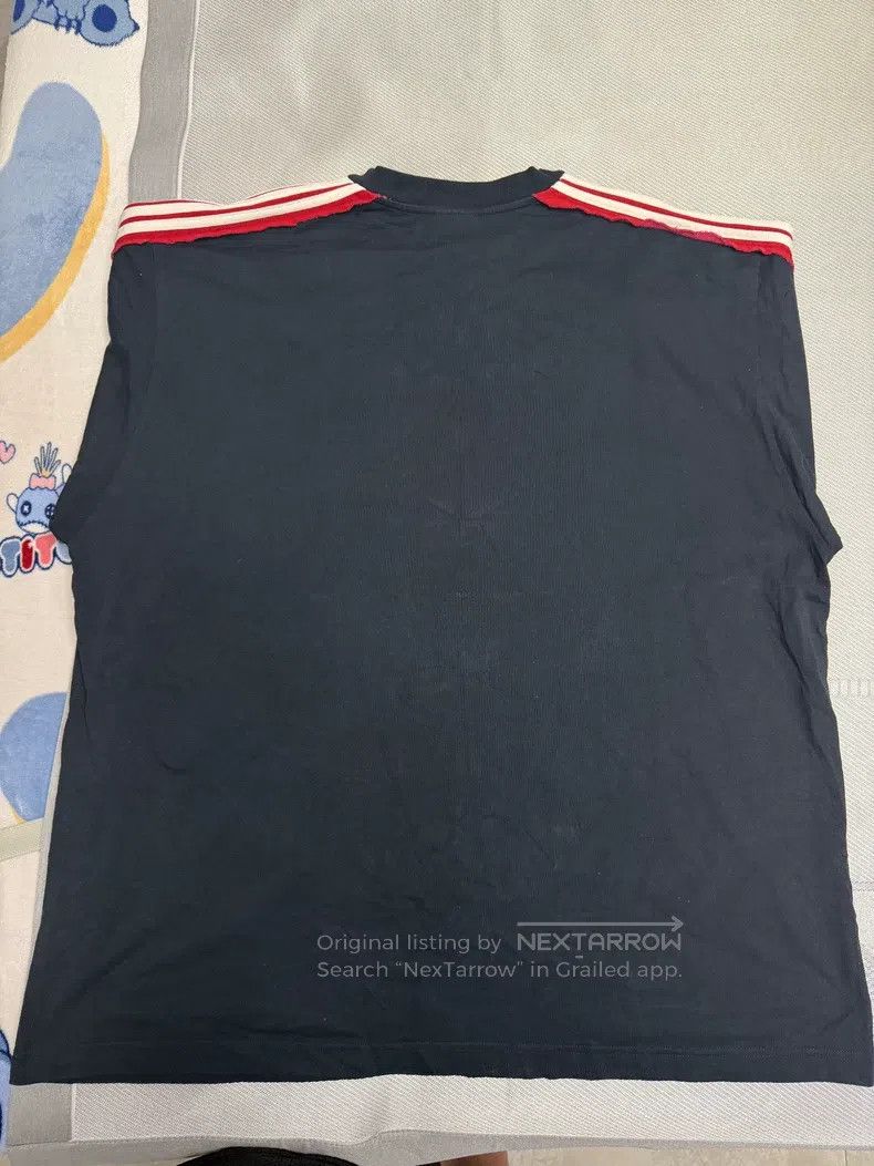 Balenciaga Balenciaga Double Ring Stripe Embroidered Short Sleeve Size US L / EU 52-54 / 3 - 2 Thumbnail
