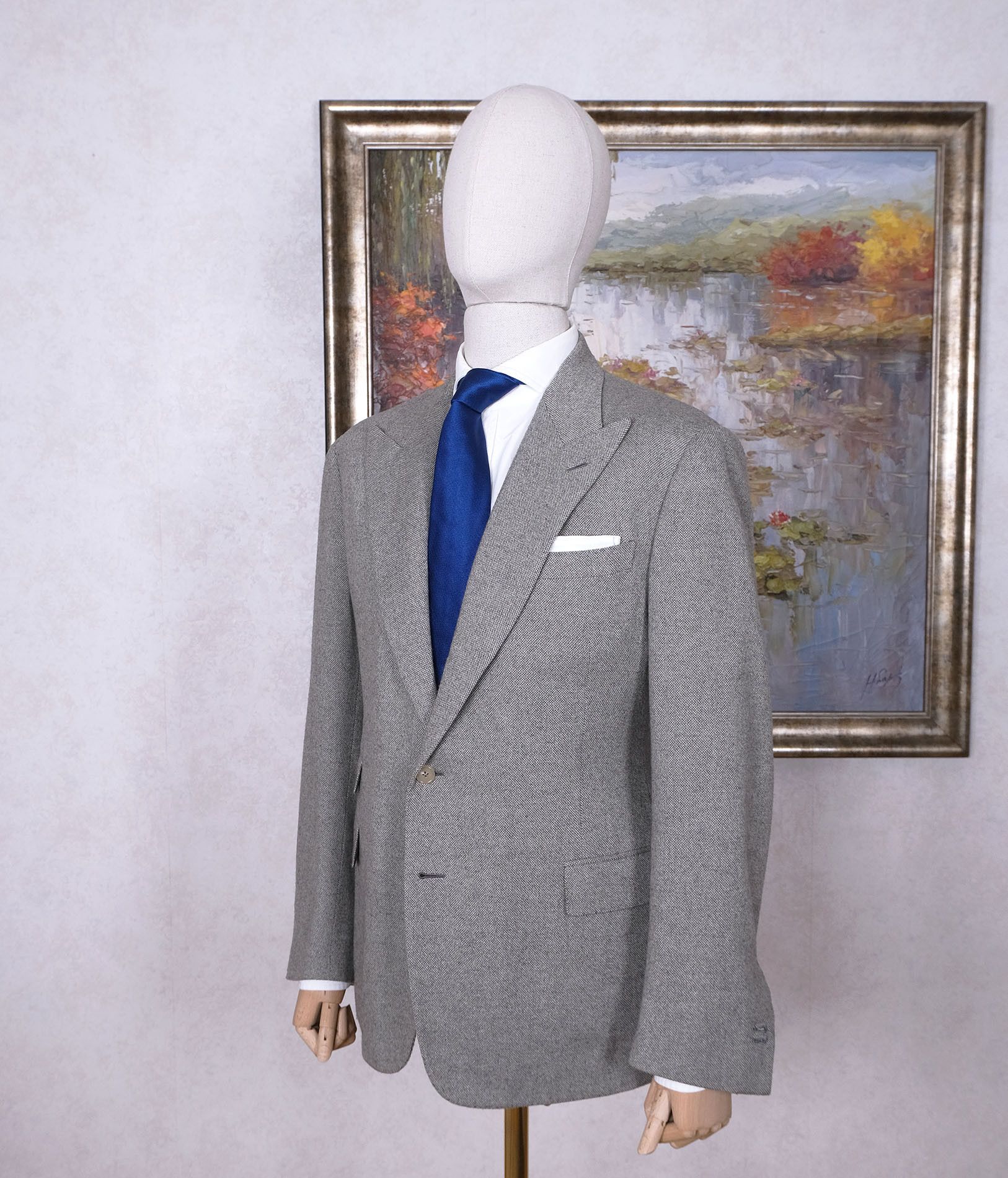 Ralph Lauren Purple Label Ralph Lauren Purple Label, grey-beige jacket, 44UK, rare Size 44R - 3 Thumbnail
