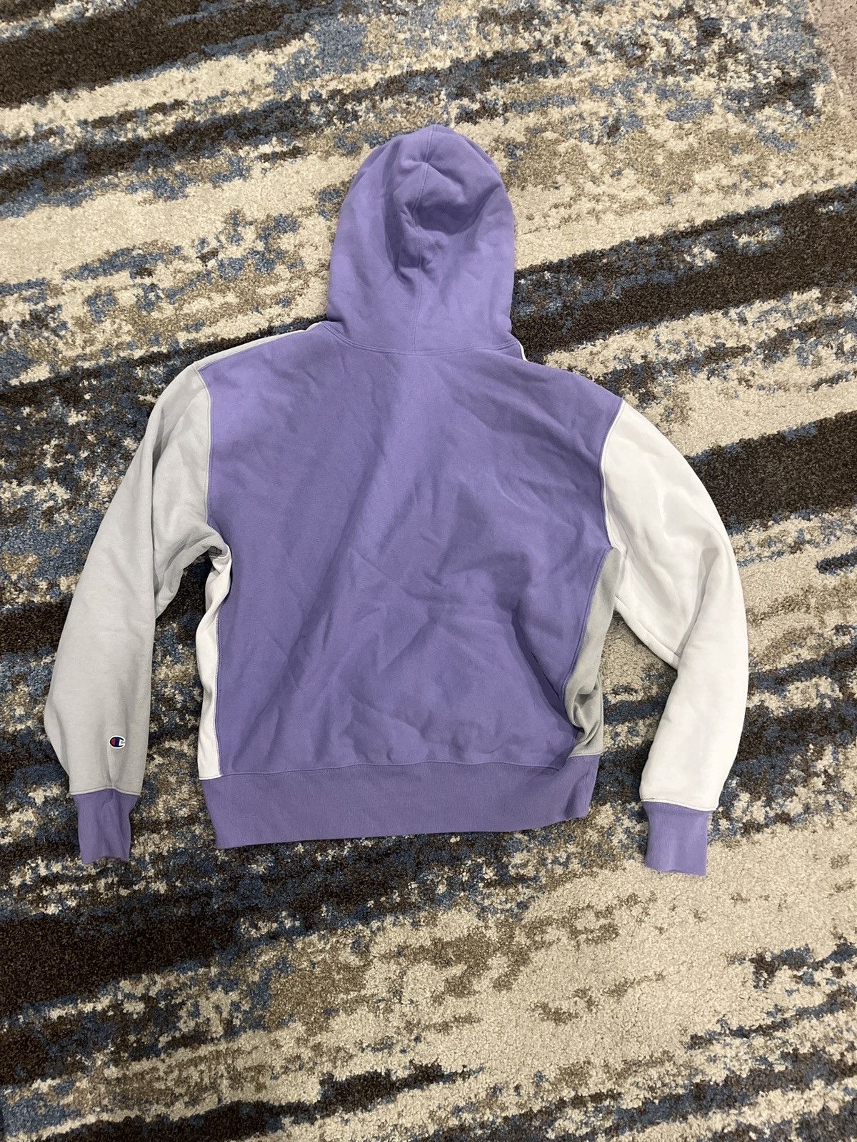 Champion Champion Purple Blocked Hoodie Size US XL / EU 56 / 4 - 2 Thumbnail