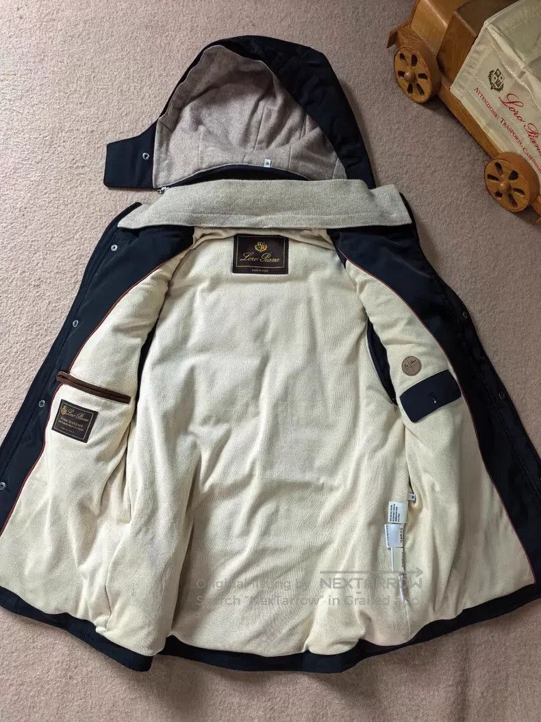 Loro Piana Loro Piana Men's Super Wool Detachable Down Jacket Size US M / EU 48-50 / 2 - 1 Thumbnail