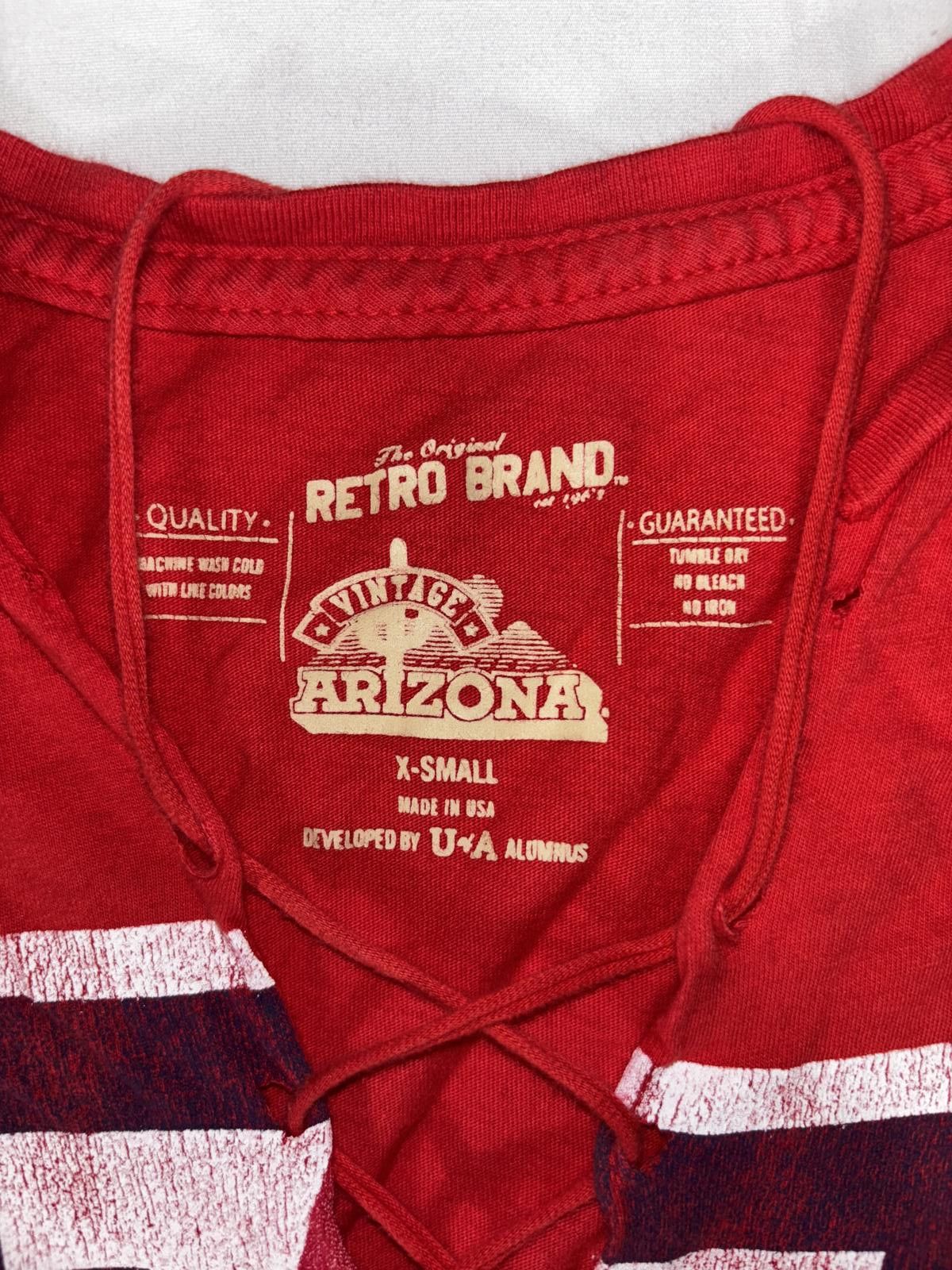 Designer Retro Arizona Wildcats Tee Size XS / US 0-2 / IT 36-38 - 5 Thumbnail