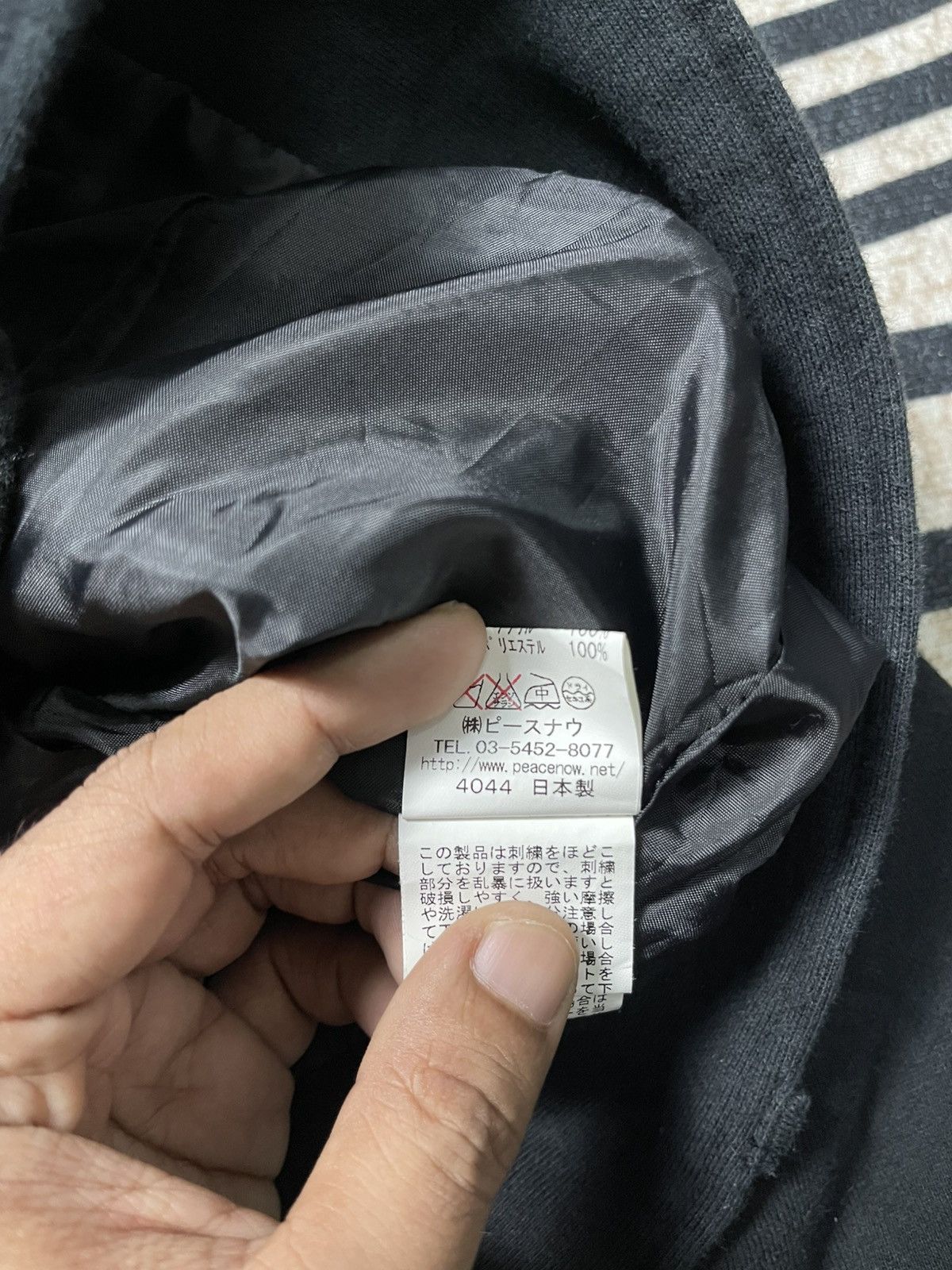 Japanese Brand 2000s HELLO KITTY X BLACK PEACE NOW RIDER JACKET RARE DESIGN Size M / US 6-8 / IT 42-44 - 14 Thumbnail
