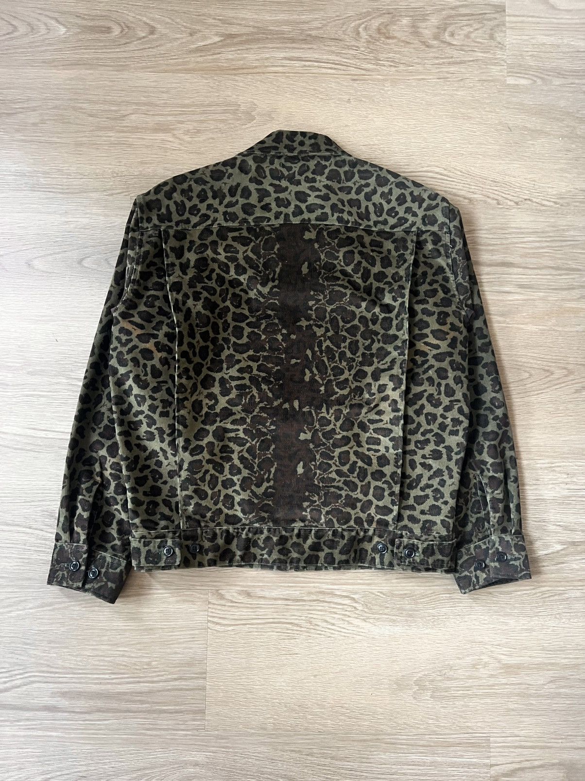 SMOCK Smock Mohawk General Store Corduroy Zip Jacket Cheetah Print Size US M / EU 48-50 / 2 - 2 Thumbnail