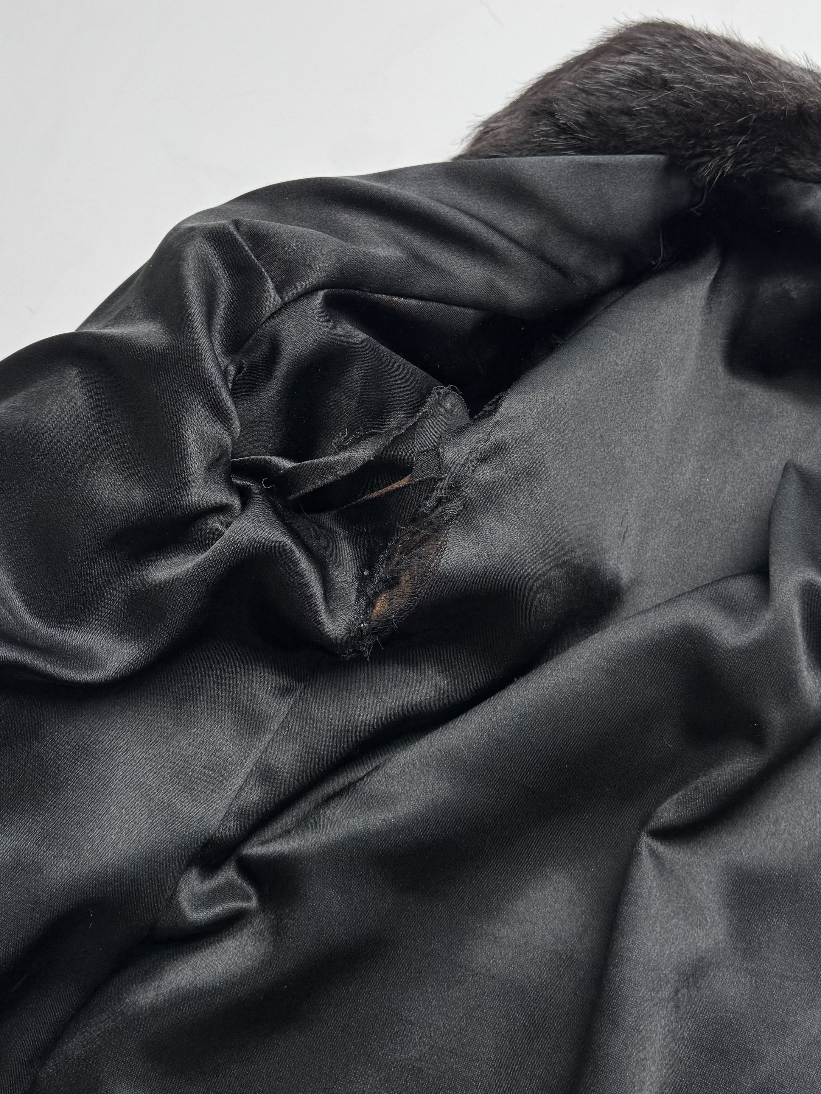Vintage Vintage Long Real Fur Coat B8(V417)E2 Size L / US 10 / IT 46 - 9 Thumbnail
