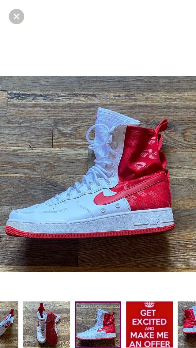Nike Nike Air Force 1 SF AF1 "Special Field" SZ 11 Size US 11 / EU 44 - 10 Thumbnail