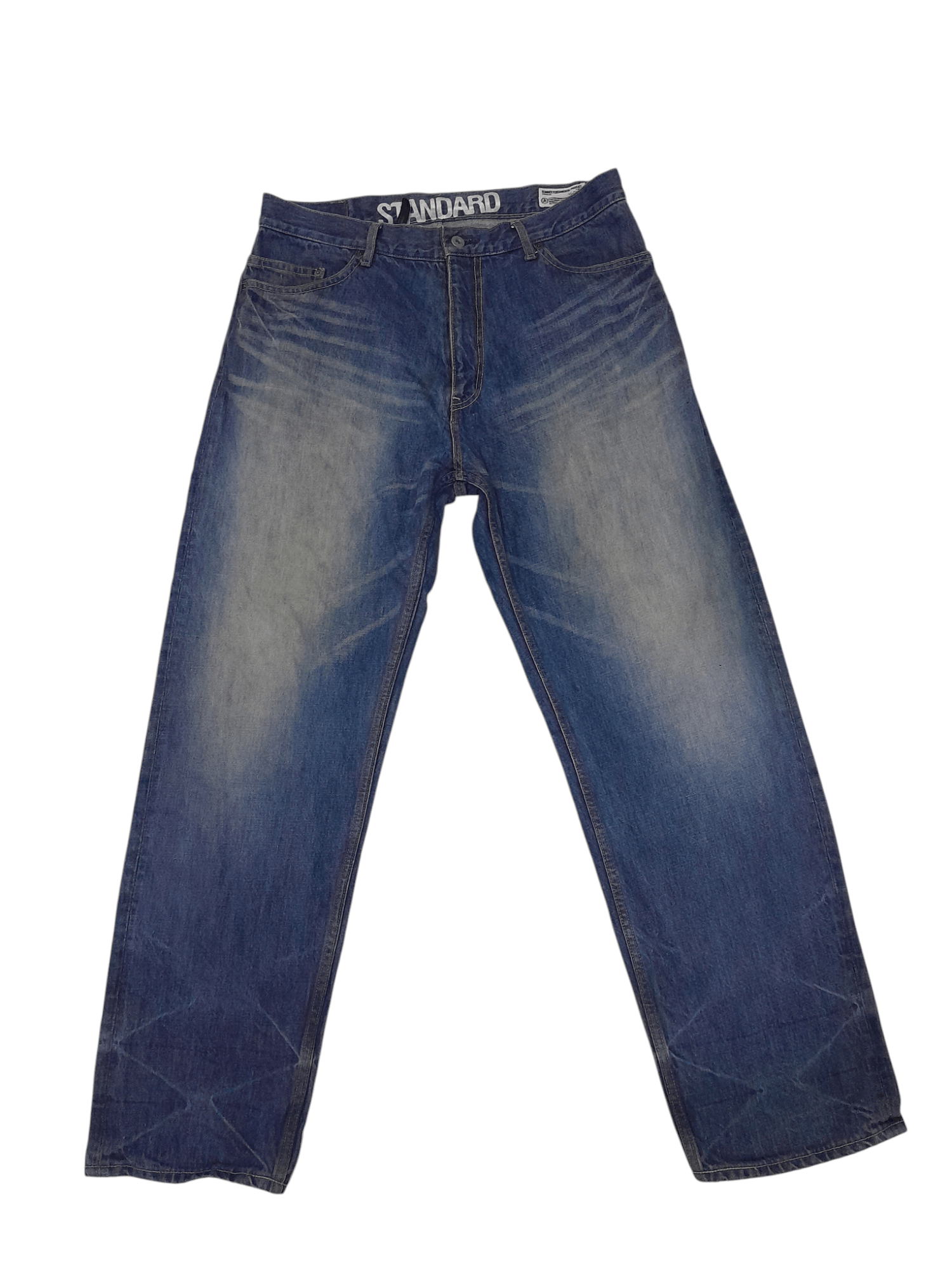 Other SCANNER Japan Denim Baggy (F565) Waist 35 Size US 35 - 4 Thumbnail