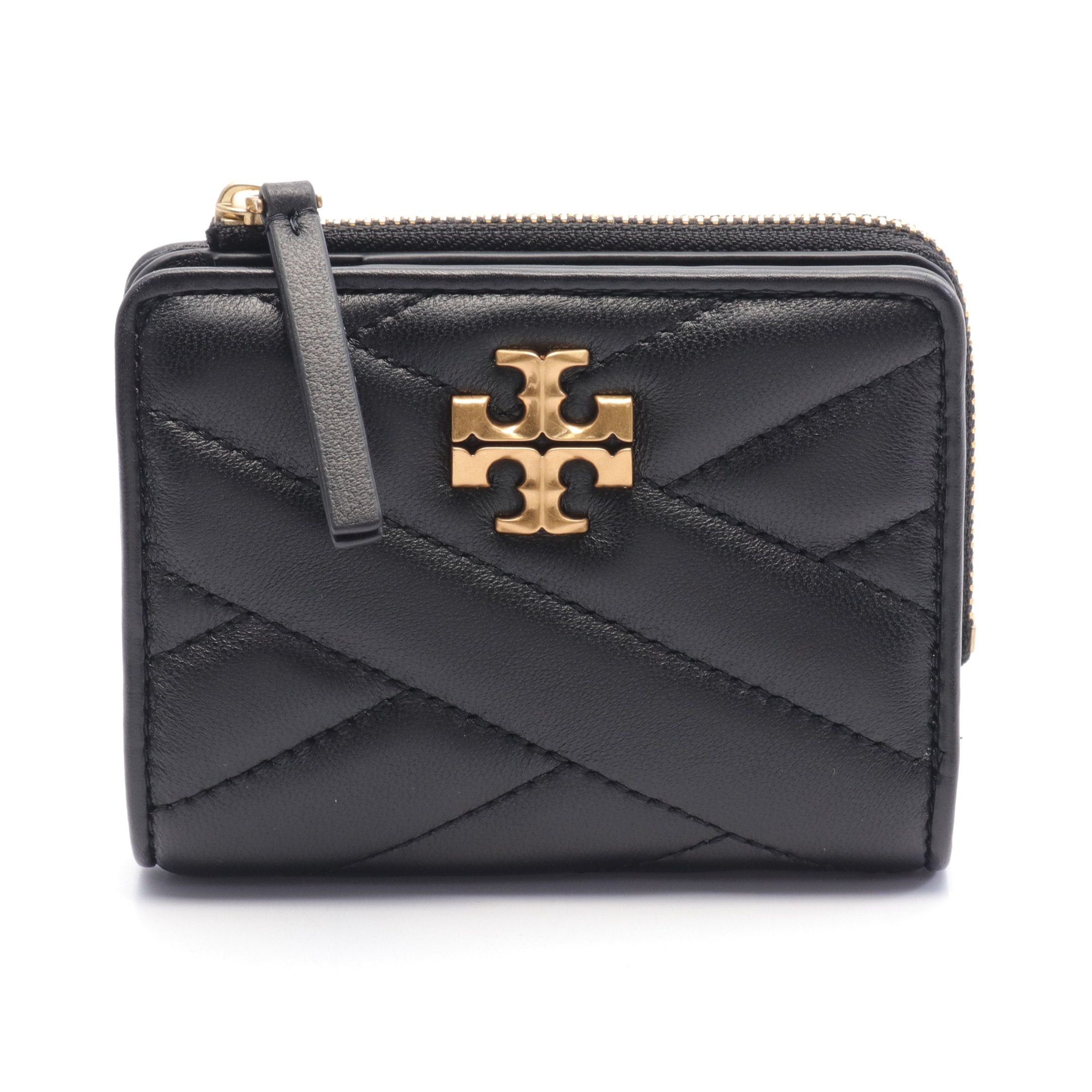 Tory Burch Tory Burch Kira Bi-Fold Wallet Leather Black Size ONE SIZE - 1 Thumbnail